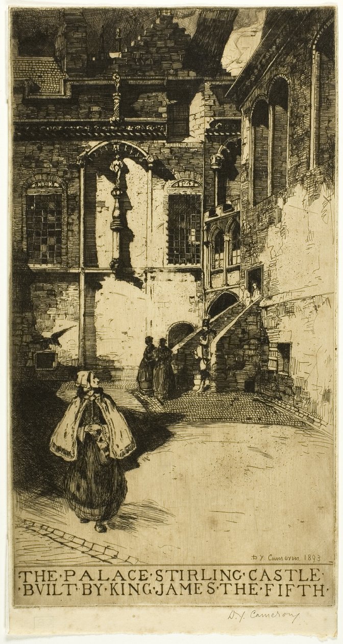 Le palais, château de Stirling - David Young Cameron
