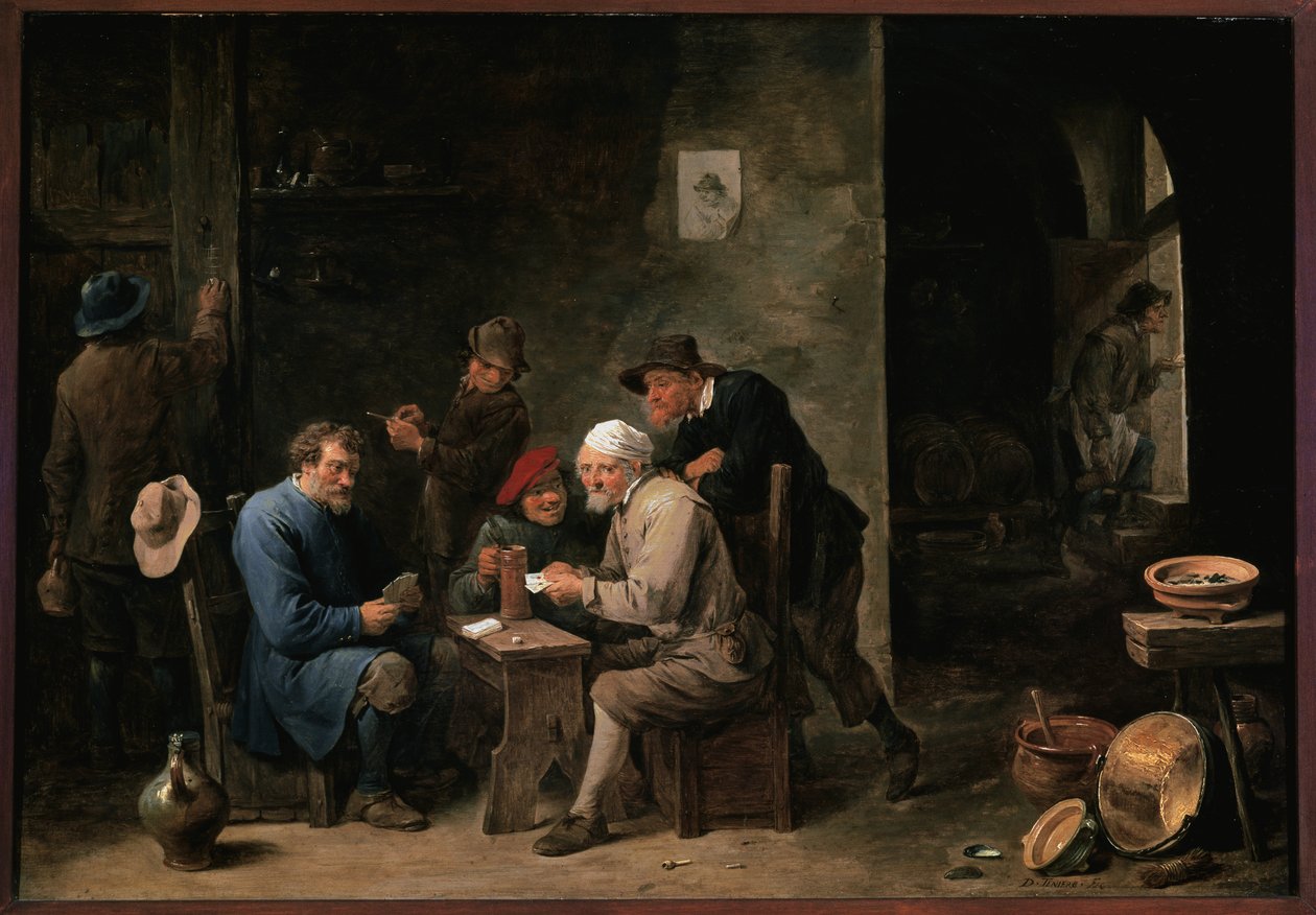 Joueurs de cartes - David Teniers the Younger