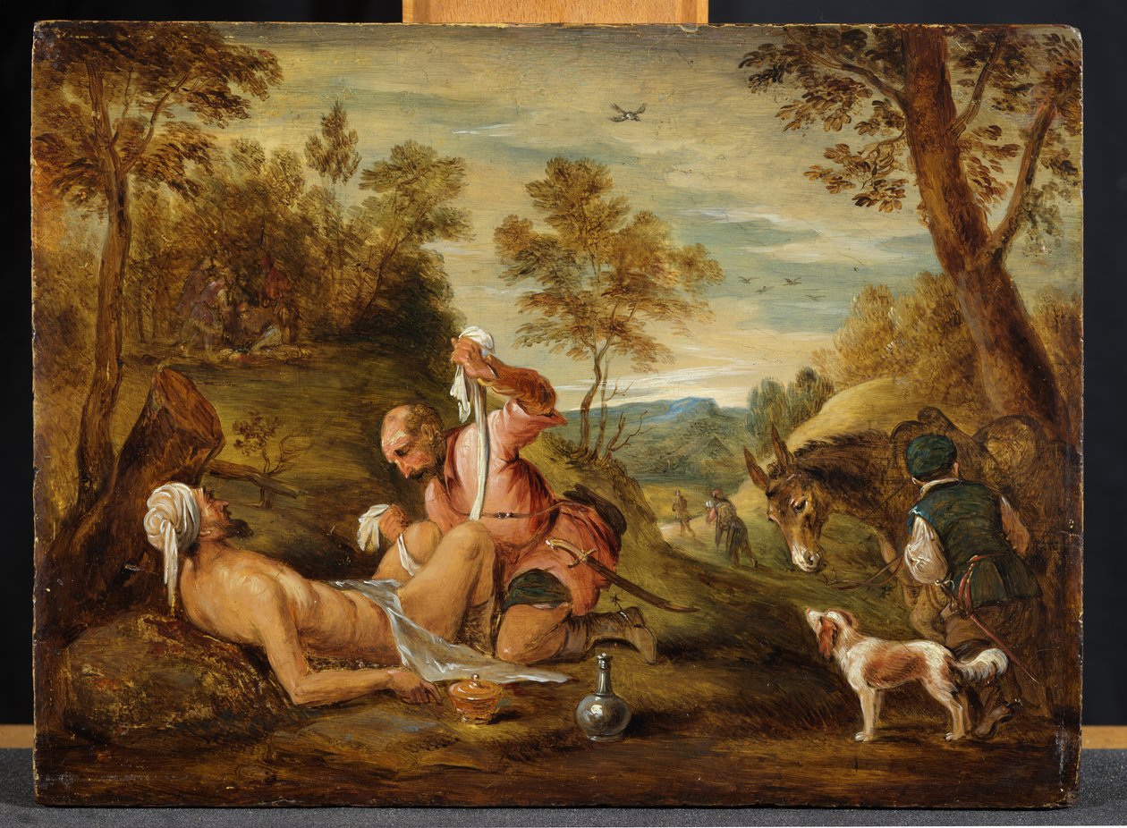 Le Bon Samaritain - David Teniers the Younger
