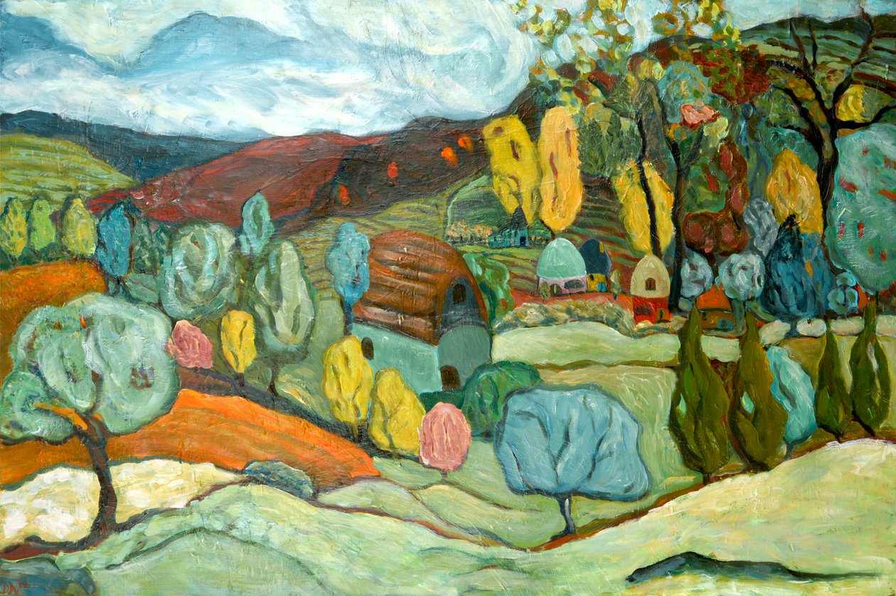 Village Automne, 2019 - Deborah Eve Alastra