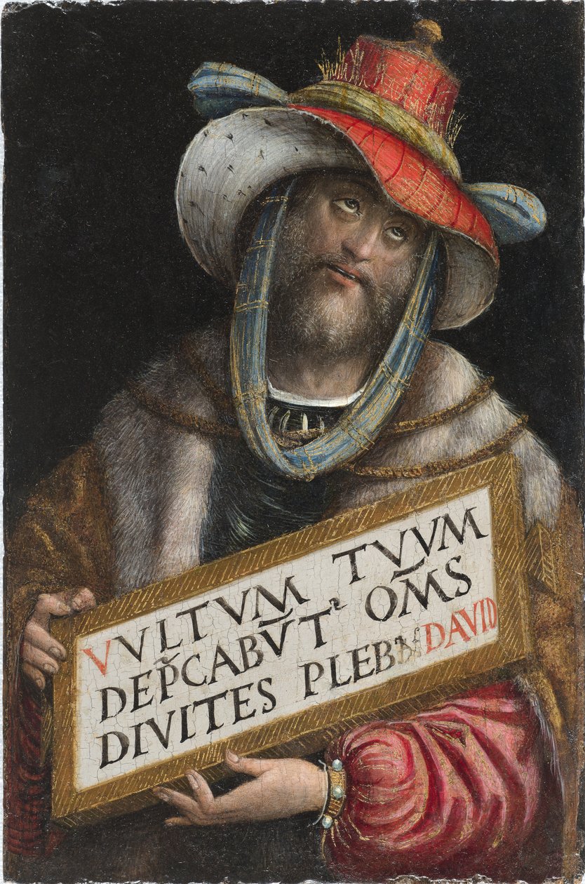 Roi David, vers 1525 - Defendente Ferrari