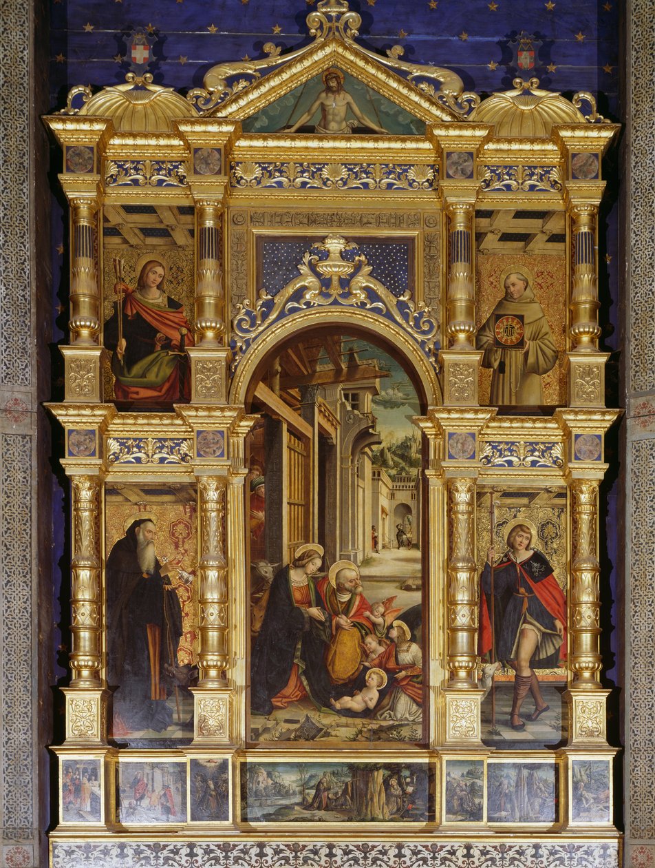 Polyptyque de la Nativité - Defendente Ferrari