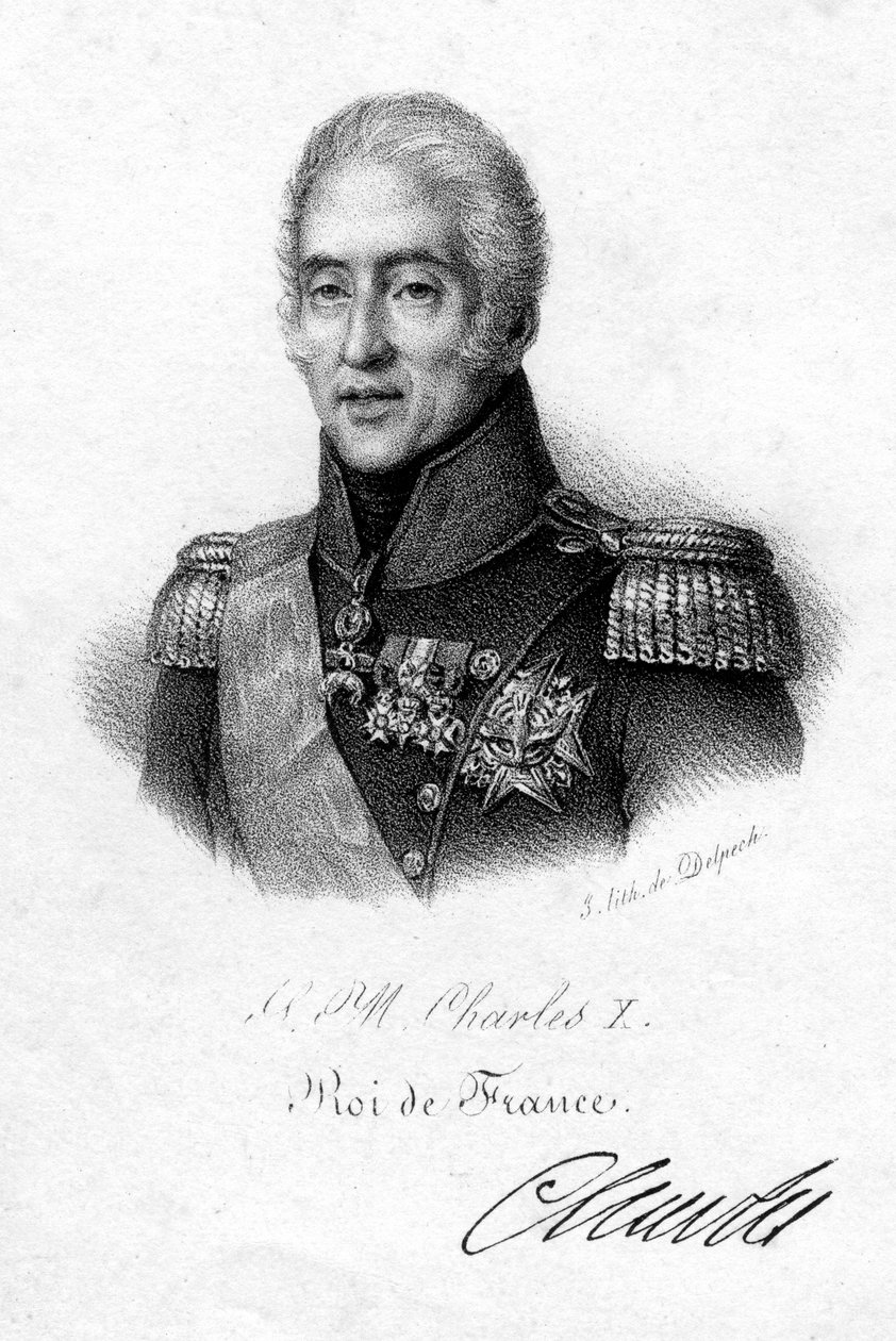 Charles X, roi de France, XIXe siècle - Delpech