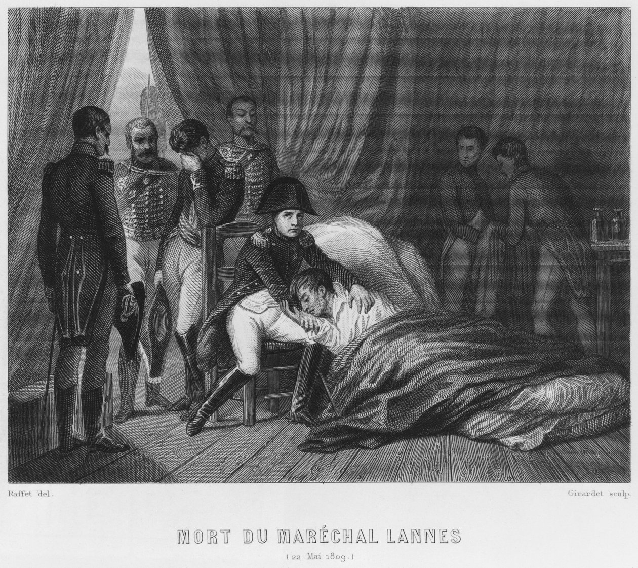 Derniers moments du maréchal Lannes, duc de Montebello, à la bataille d