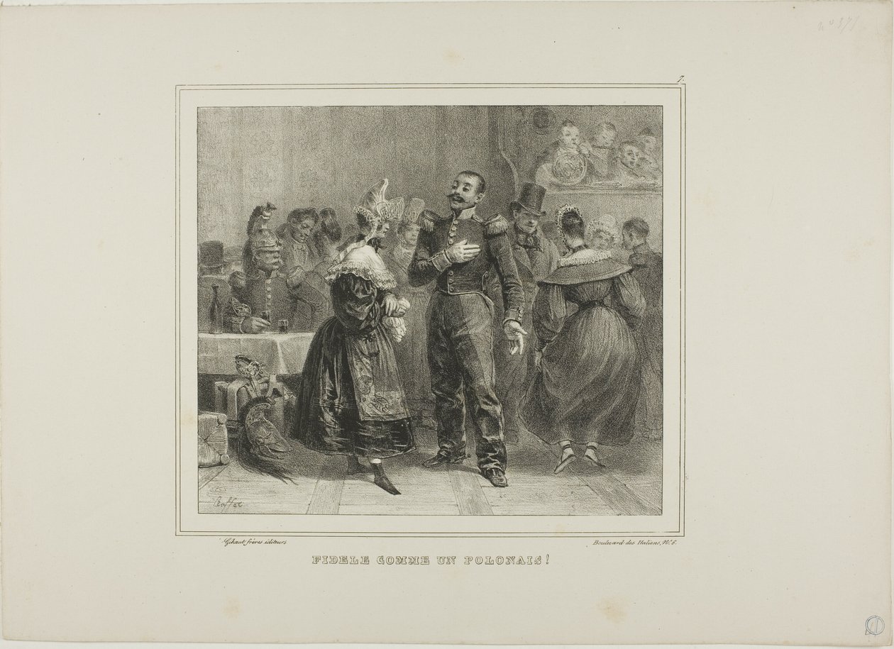 Fidèle comme un Polonais ! - Denis Auguste Marie Raffet