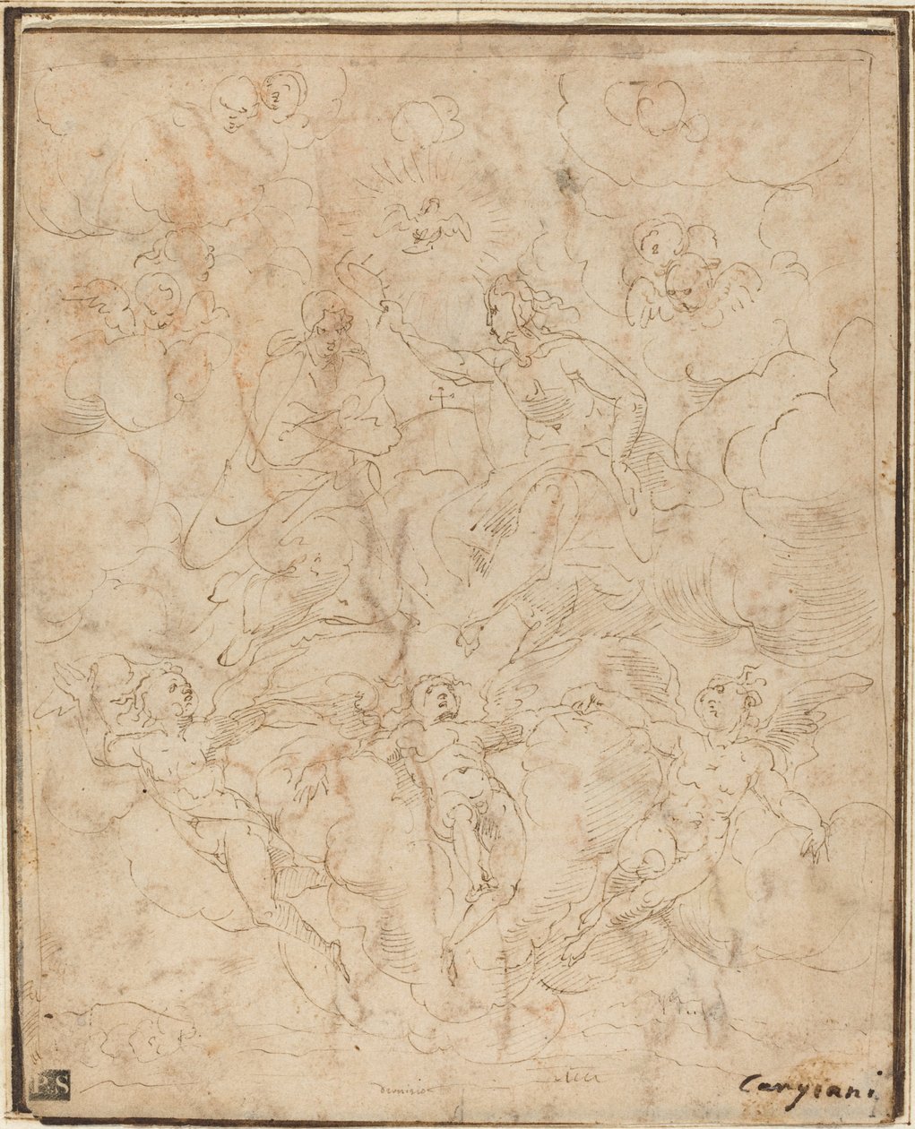 Couronnement de la Vierge - Denys Calvaert