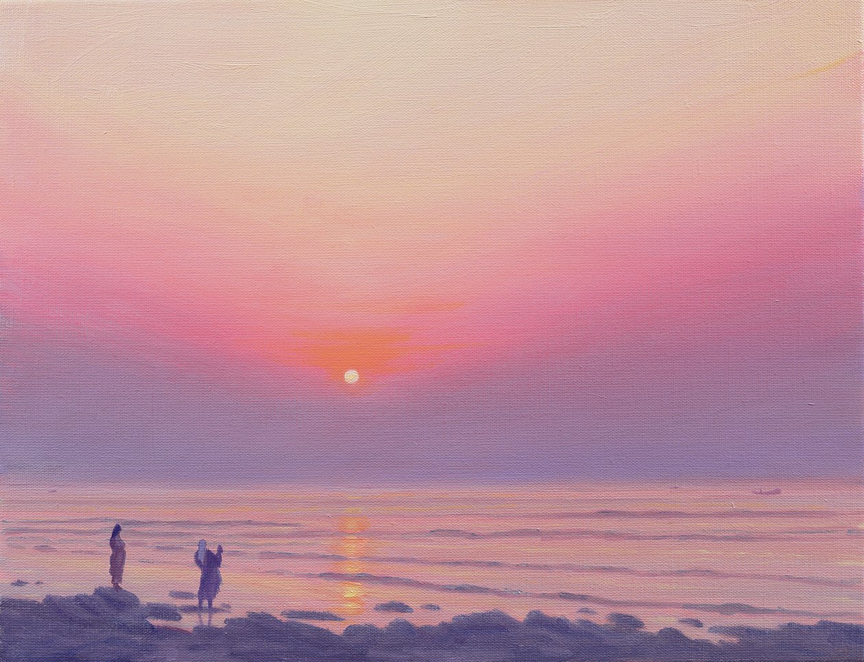 Crépuscule à Kochi - Derek Hare