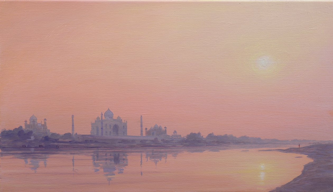Coucher de Soleil sur la Yamuna - Derek Hare