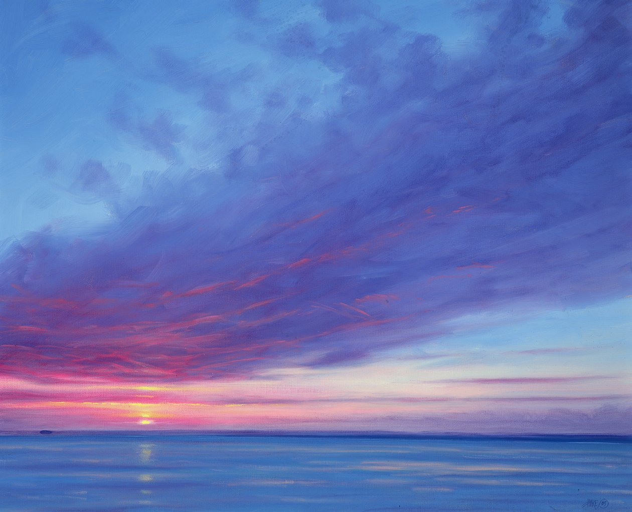 Lever de Soleil au Large de Treasure Cay - Derek Hare