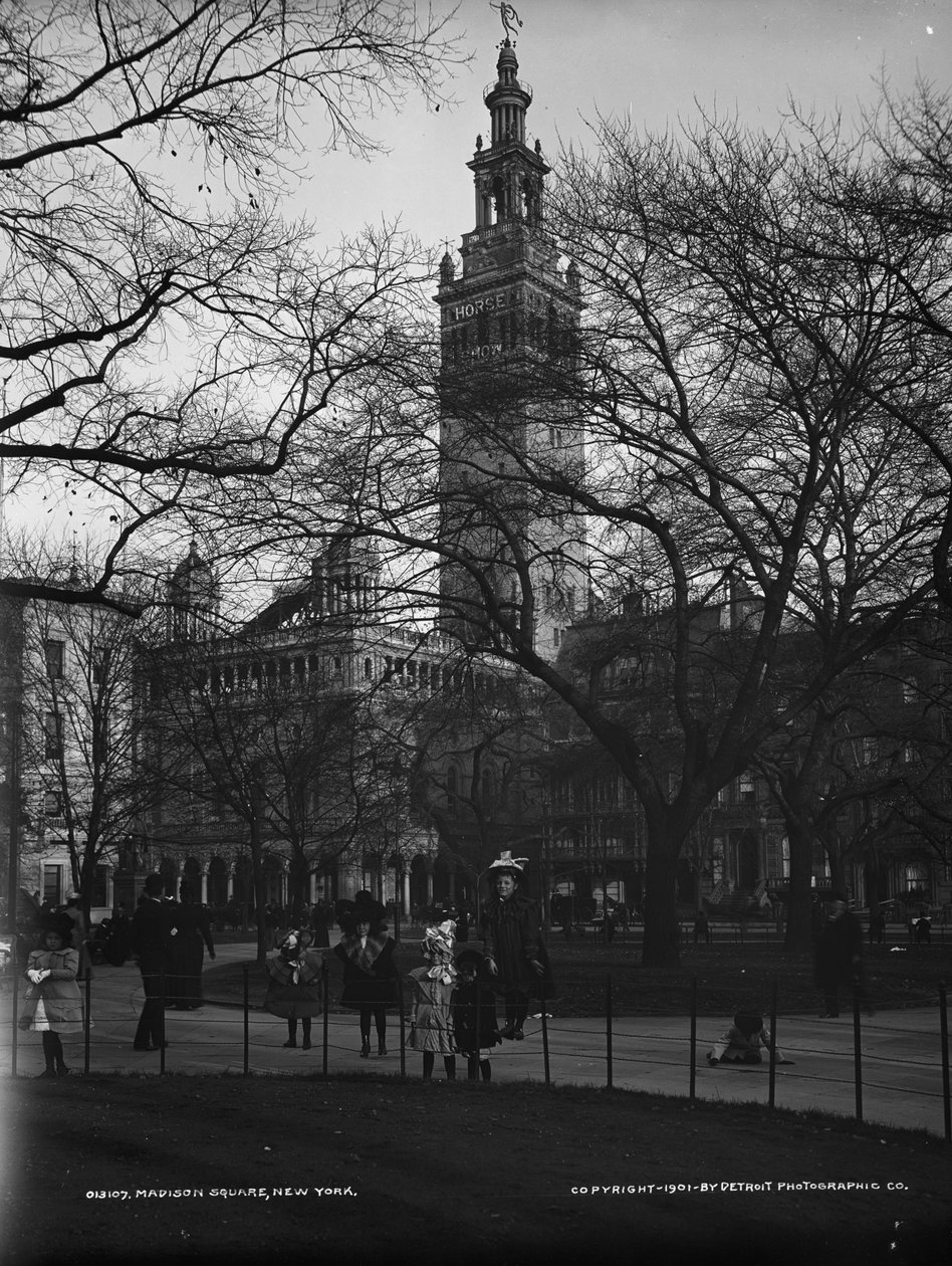 Madison Square, New York, vers 1901 - Detroit Publishing Co.