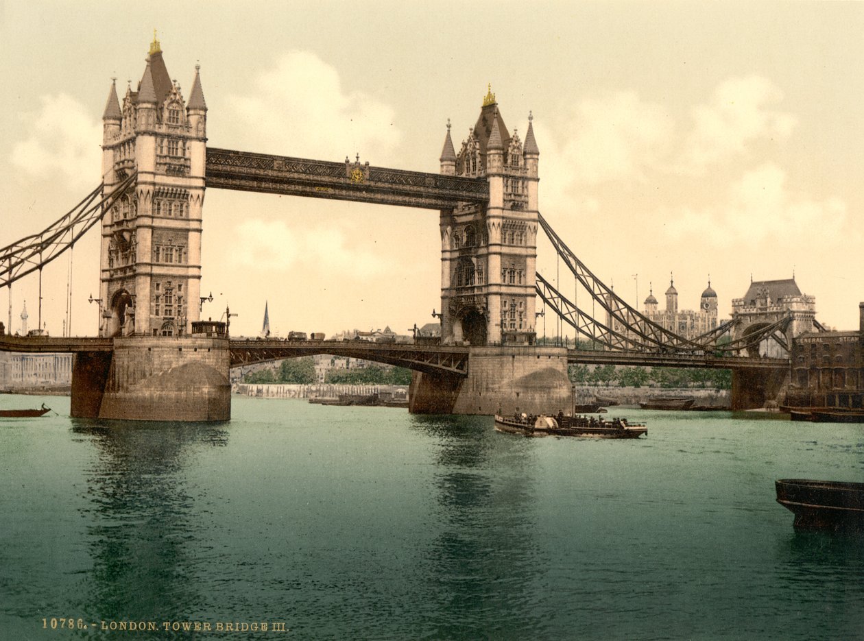 Tower Bridge, Londres - Detroit Photographic Co.