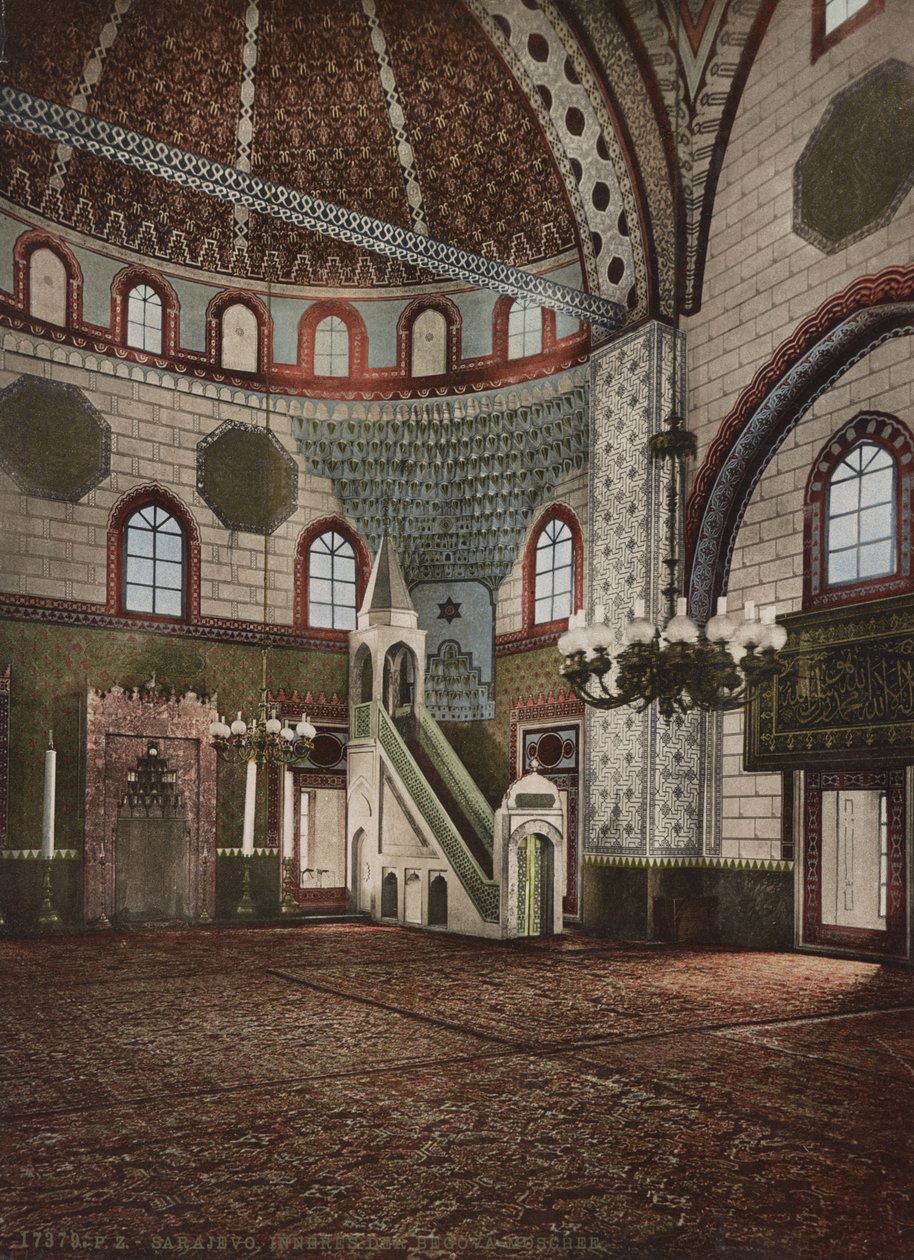 Mosquée Gazi Husrev-beg, Sarajevo, 1905 - Detroit Publishing Co.