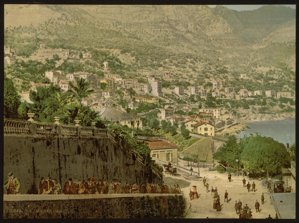 Vue générale, Monte Carlo, Riviera, Monaco - Detroit Publishing Co.