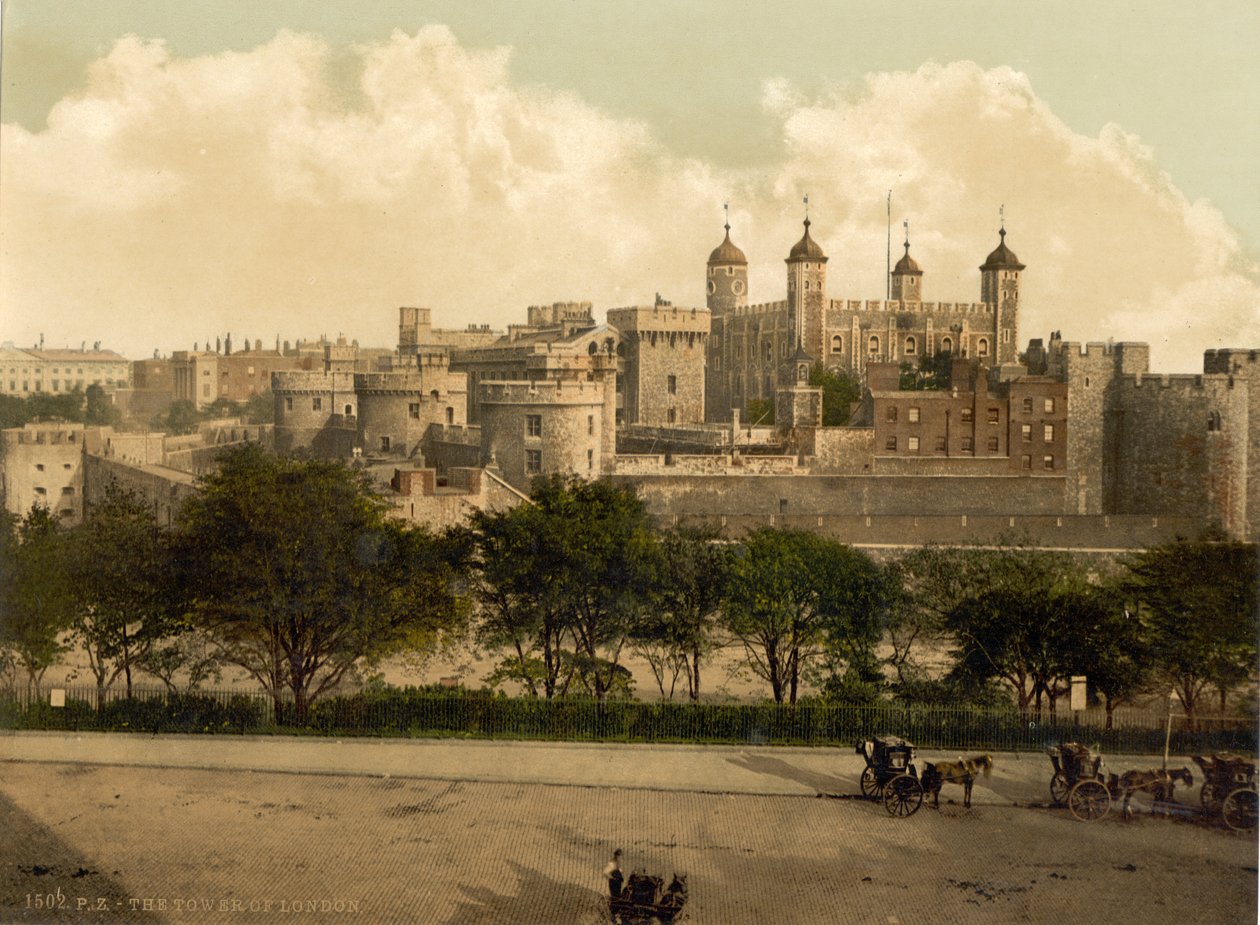 La Tour de Londres, c.1890-1900 - Detroit Publishing Co.
