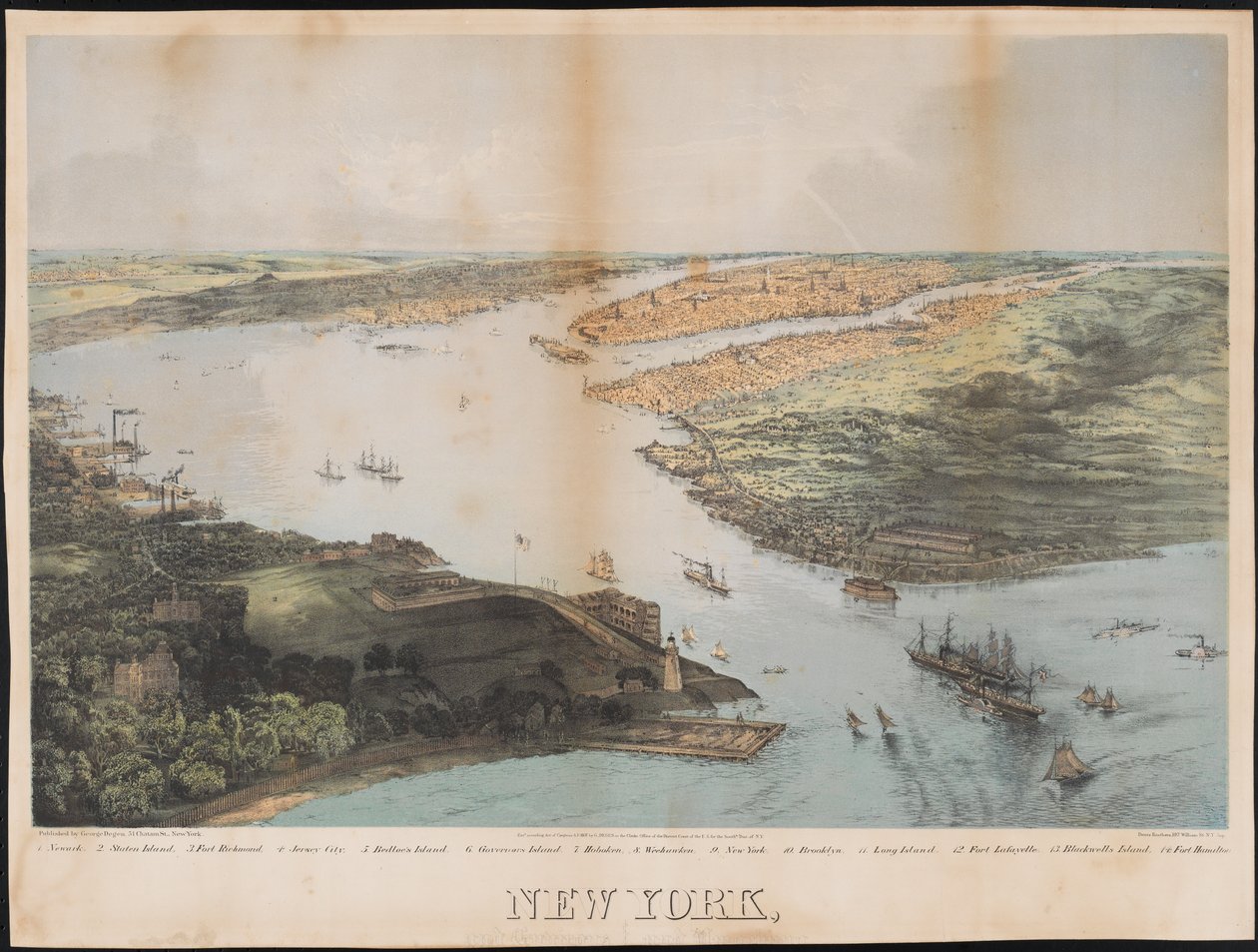 New York, 1868 - Deutz Brothers
