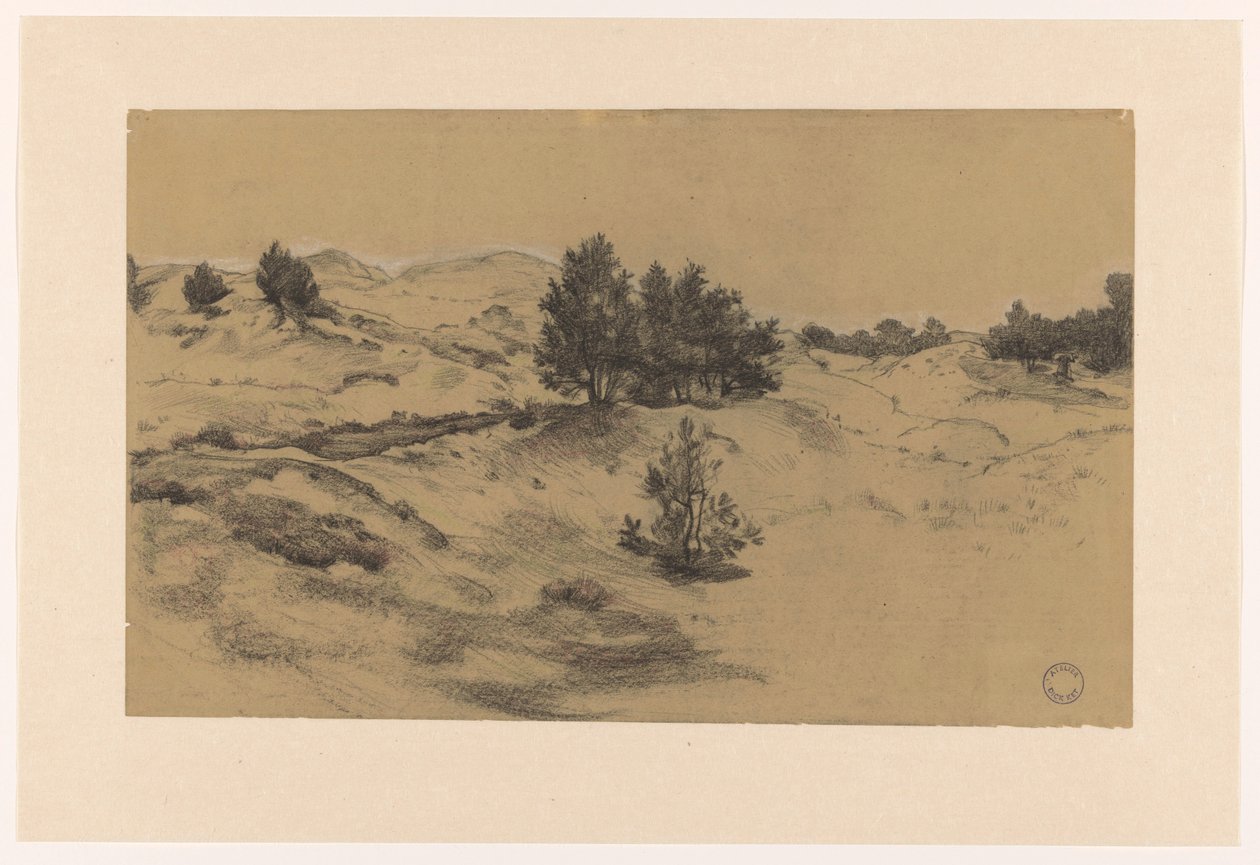 Paysage de dunes - Dick Ket