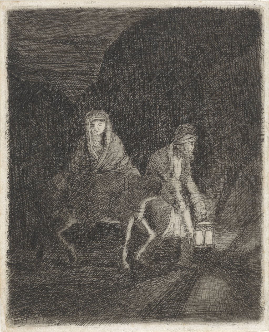 La fuite en Égypte - Diederik Jan Singendonck