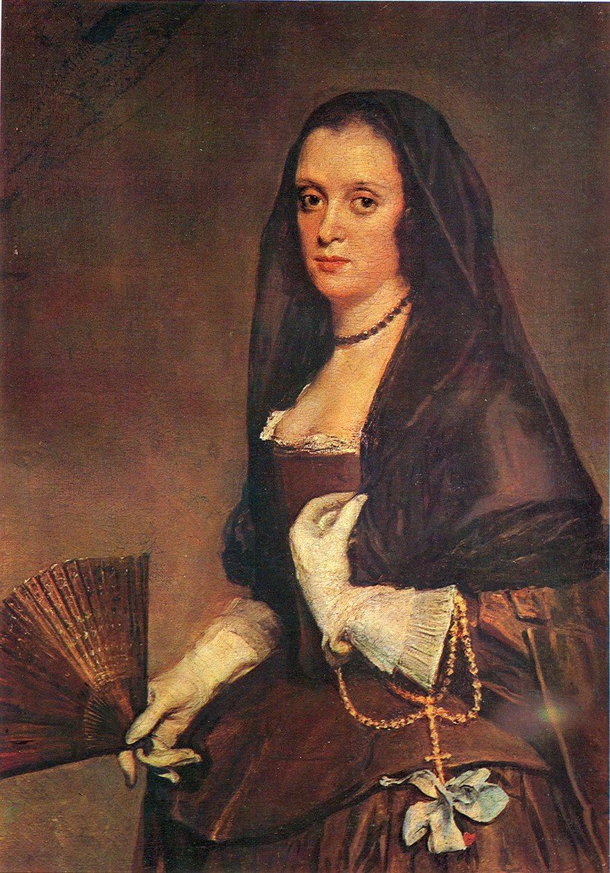 Dame avec éventail - Diego Velázquez