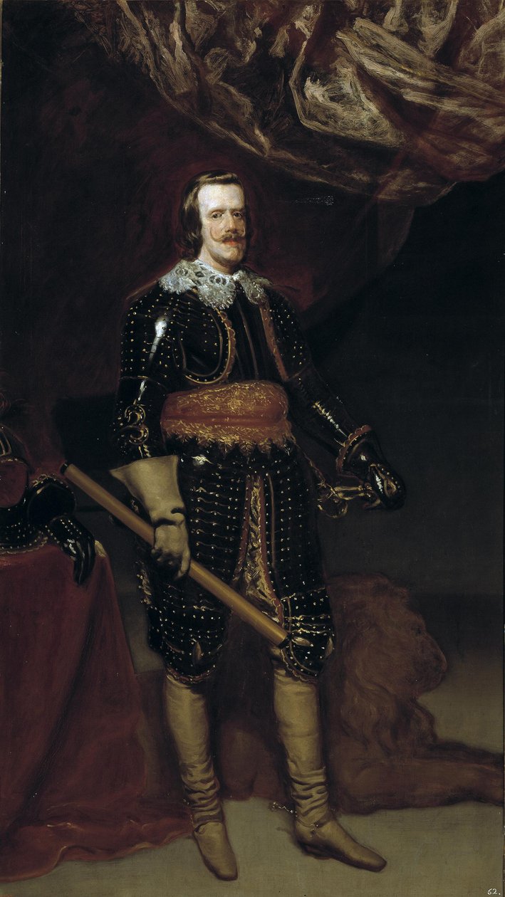 Philippe IV avec un lion - Diego Velázquez