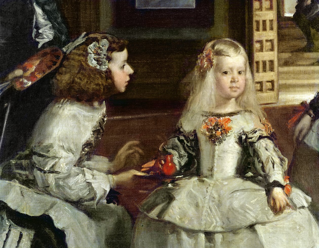 Les Ménines ou La Famille de Philippe IV, c.1656 (détail) - Diego Velázquez