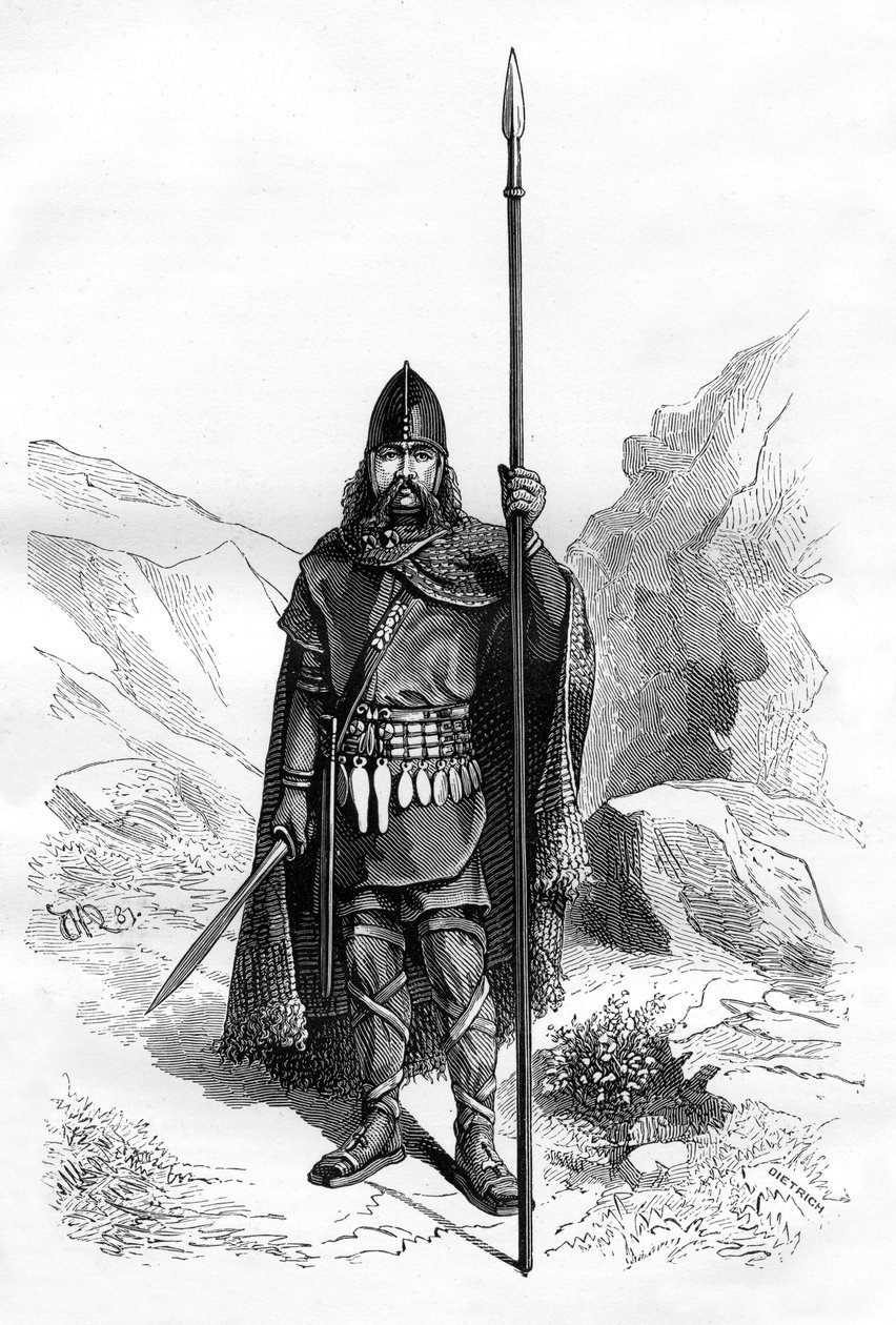 Chef franc, vers 5e siècle 1882-1884 - Dietrich