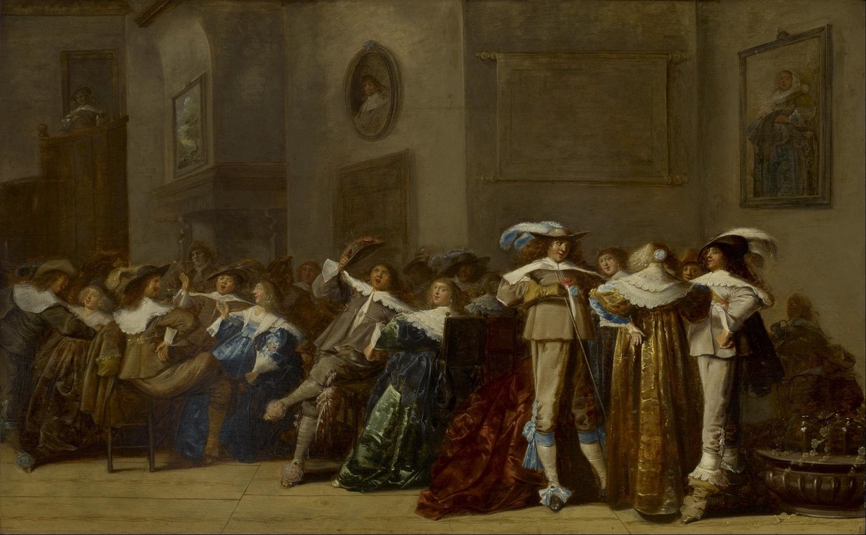 La joyeuse compagnie - Dirck Hals