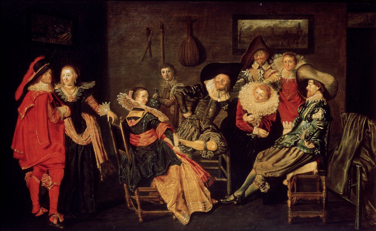 La Joyeuse Compagnie, 17ème siècle - Dirck Hals