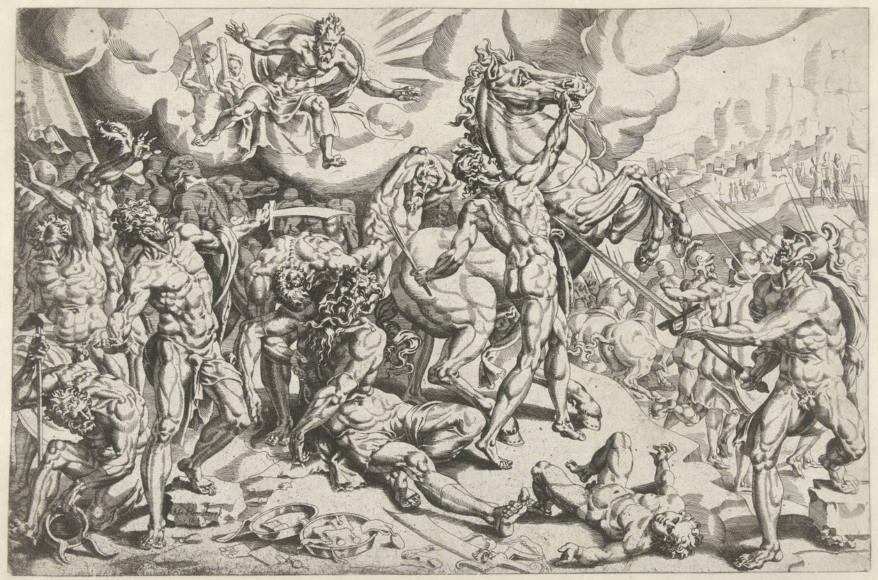 Conversion de Paul - Dirck Volckertsz. Coornhert (attributed to)