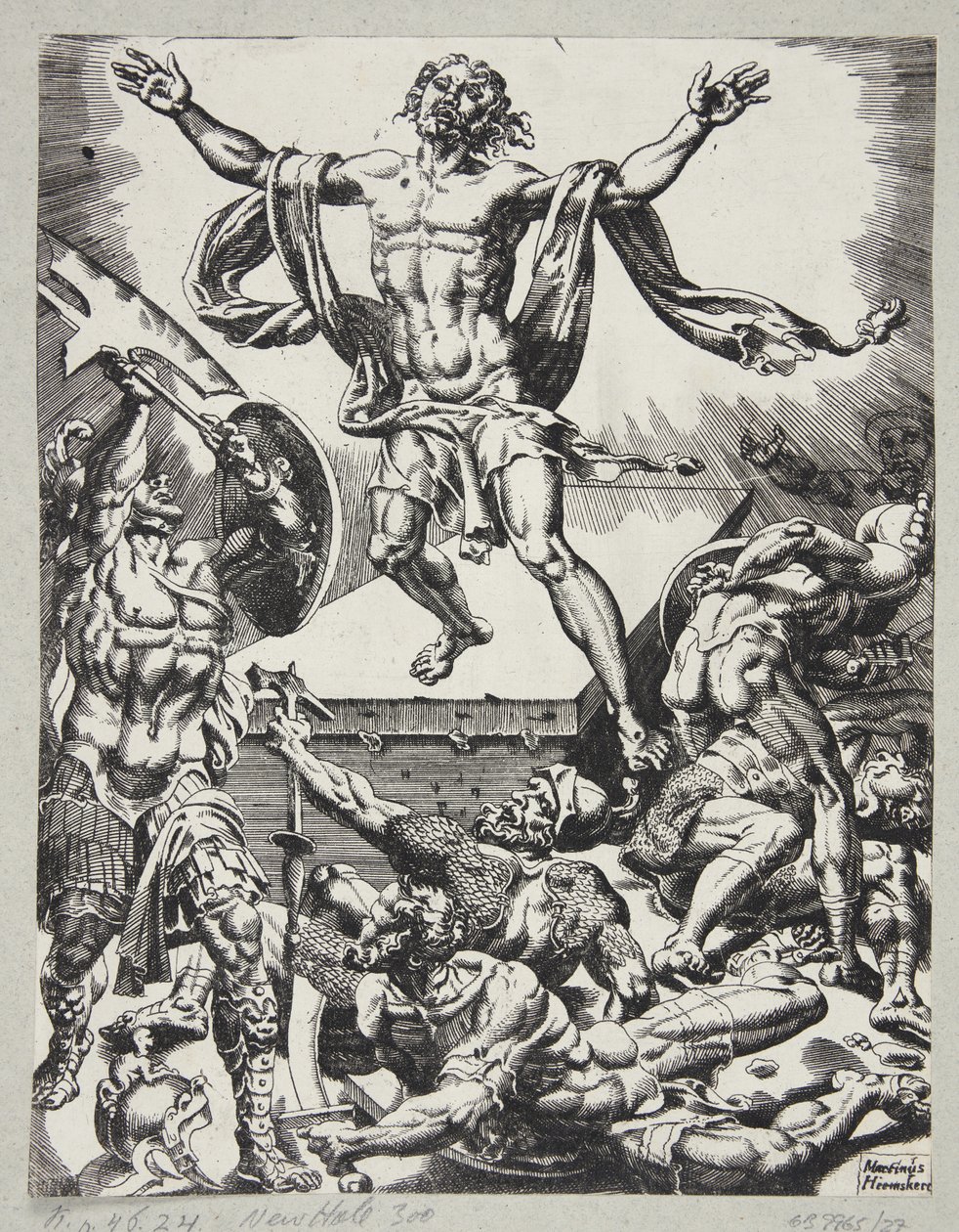 La résurrection - Dirck Volckertsz. Coornhert