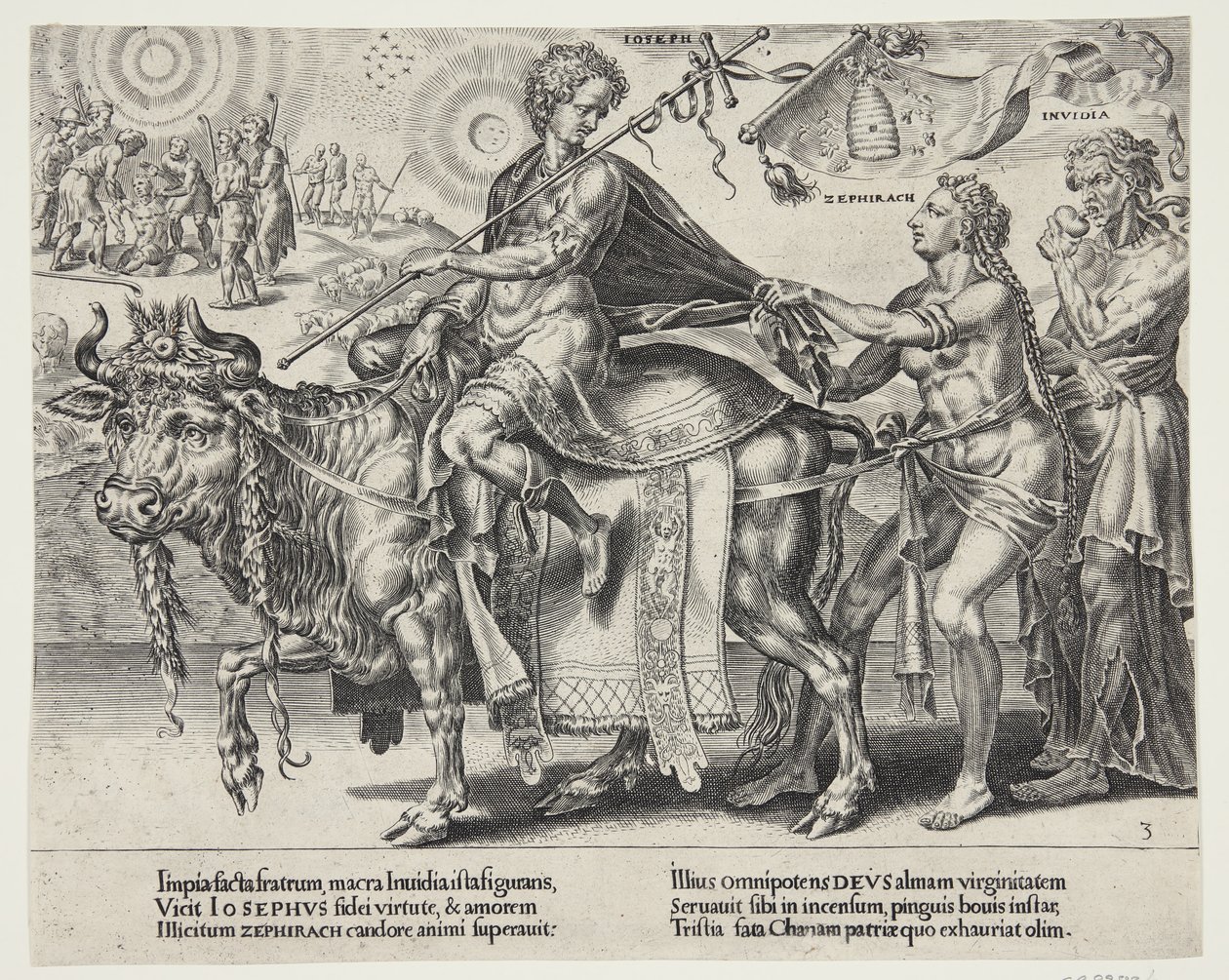 Le triomphe de Joseph - Dirck Volckertsz. Coornhert