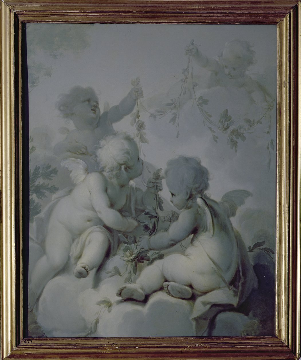 Trois cupidons, c.1775 - Dirk van der Aa