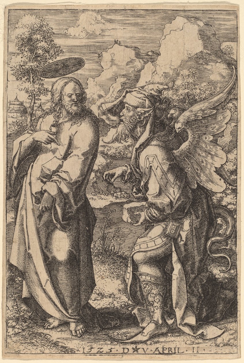 La tentation du Christ - Dirk Jacobsz Vellert