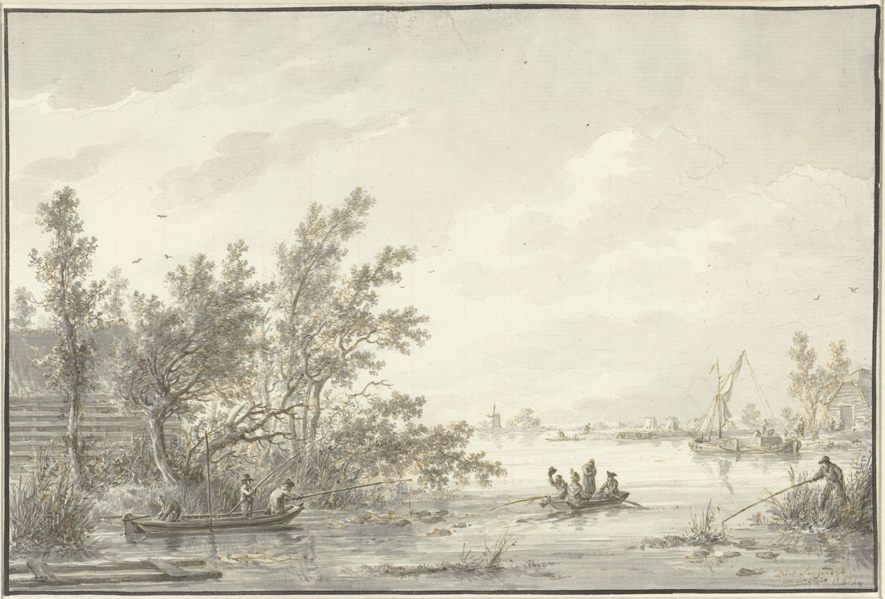 Paysage fluvial - Dirk Langendijk
