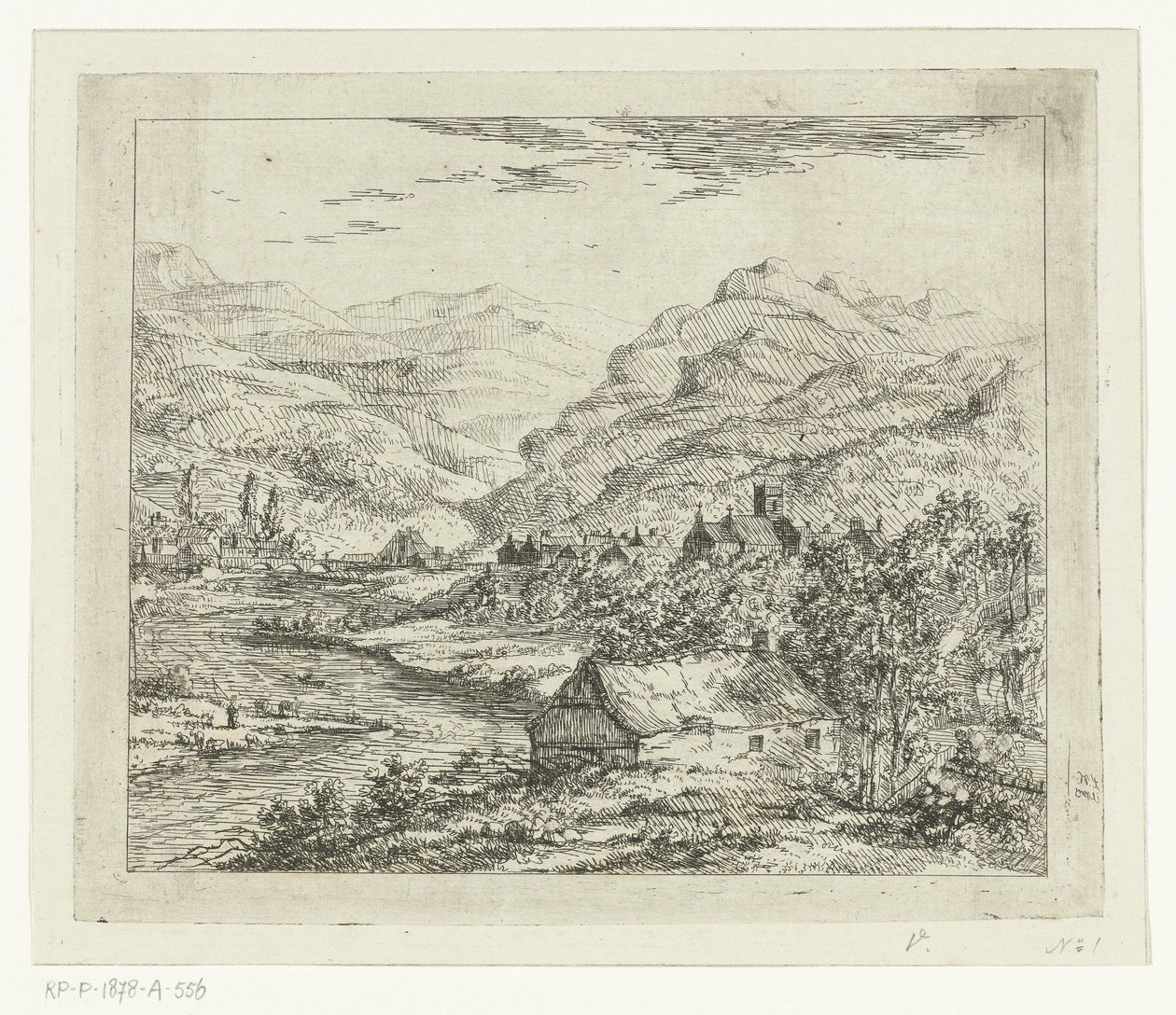 Vue des Highlands en Écosse - Dirk Vis Blokhuyzen