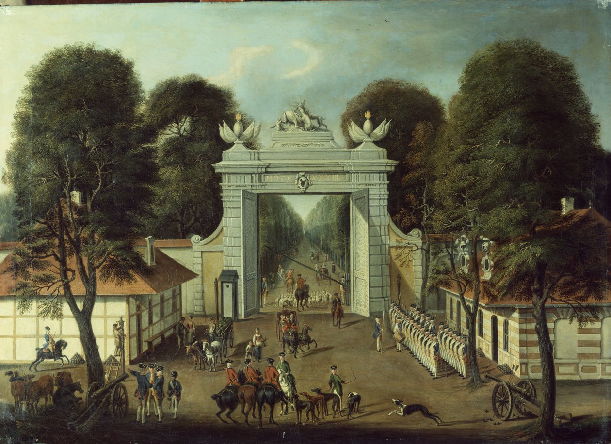 Pavillon de chasse à Potsdam, c.1735 - Dismar Degen