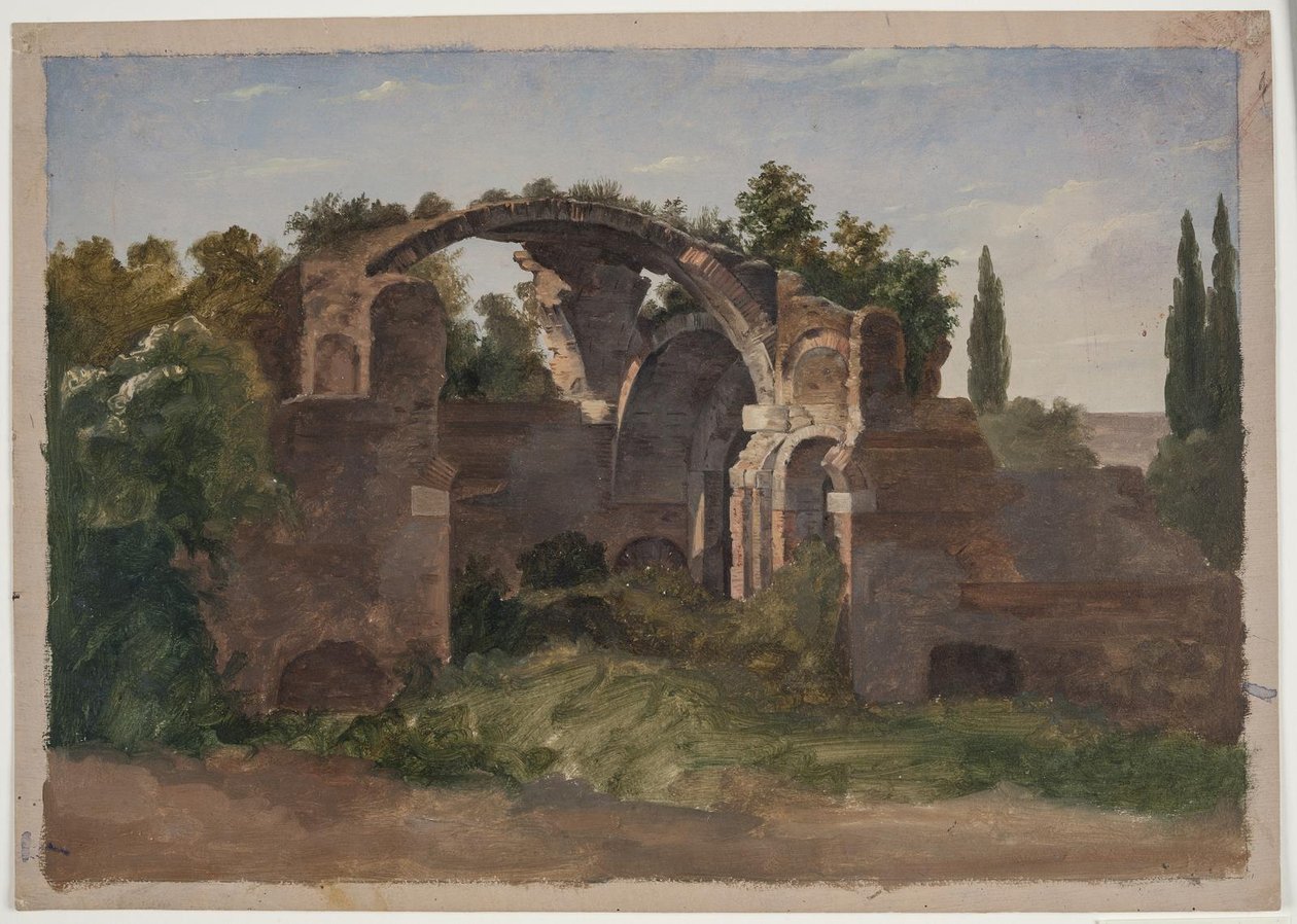 Ruines. Thermes de Caracalla à Rome? - Ditlev Blunck
