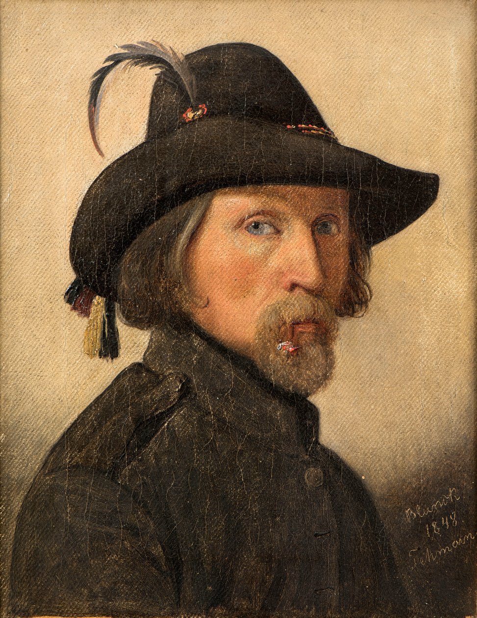 Autoportrait en légionnaire, 1848 - Ditlev Blunck