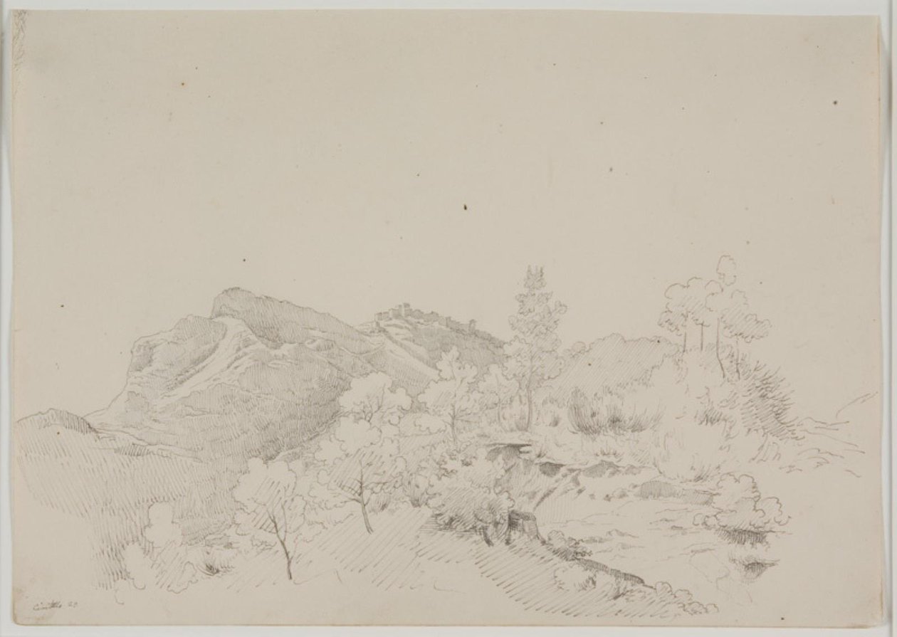 Vue vers Civitella - Ditlev Blunck