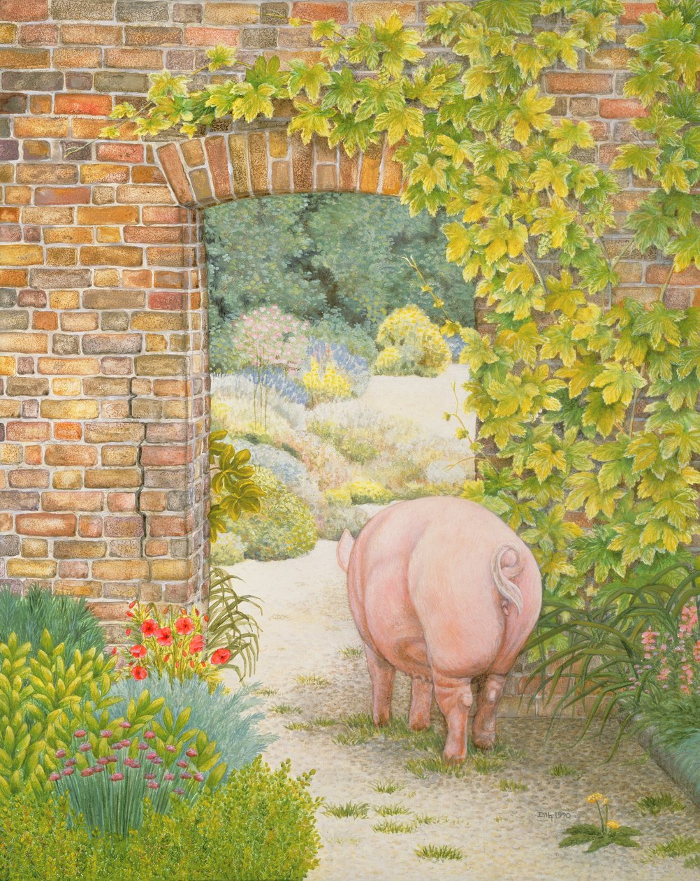 Le cochon du jardin du couvent - Ditz