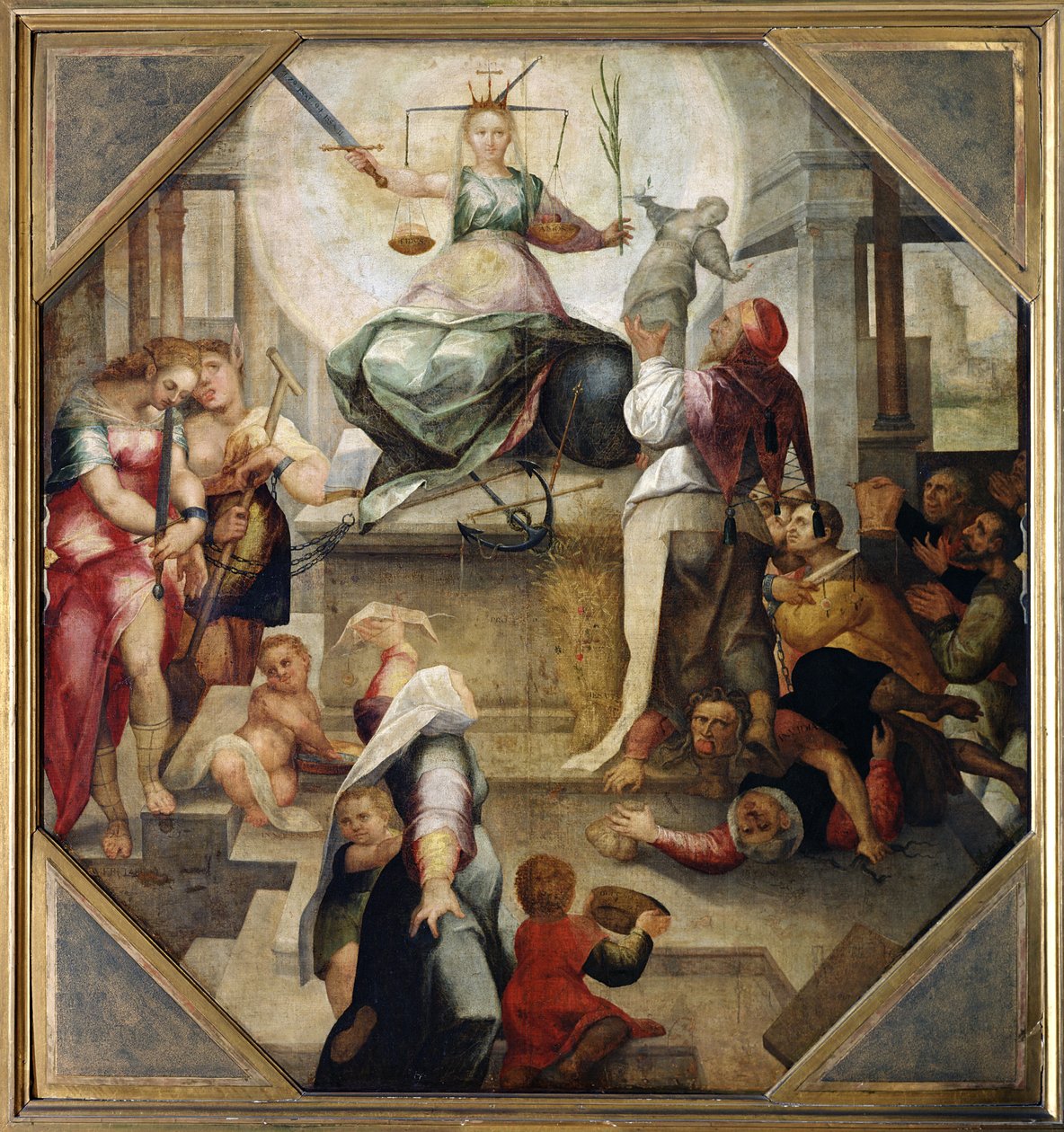 Justice - Domenico di Pace Beccafumi  