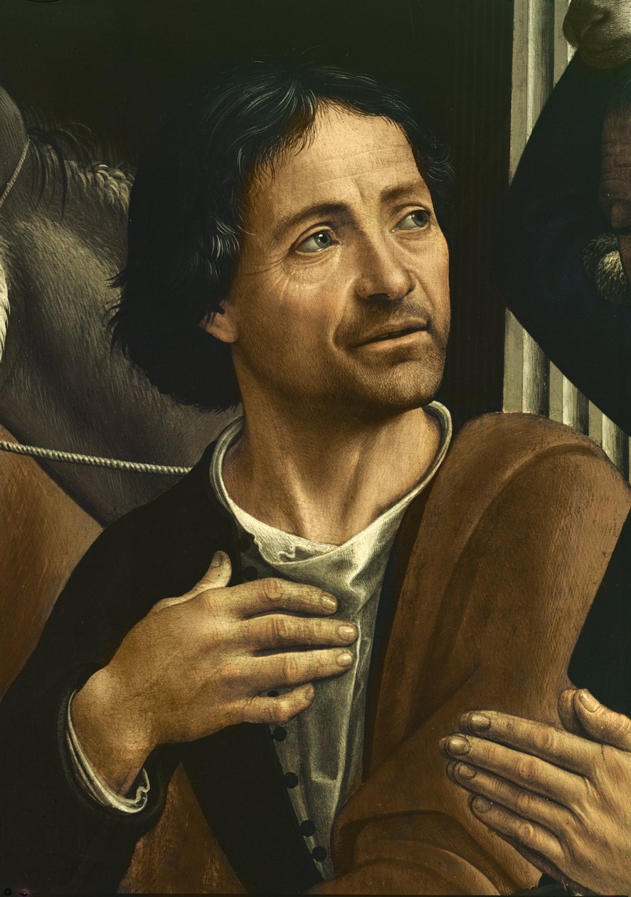 Autoportrait (détail) - Domenico Ghirlandaio