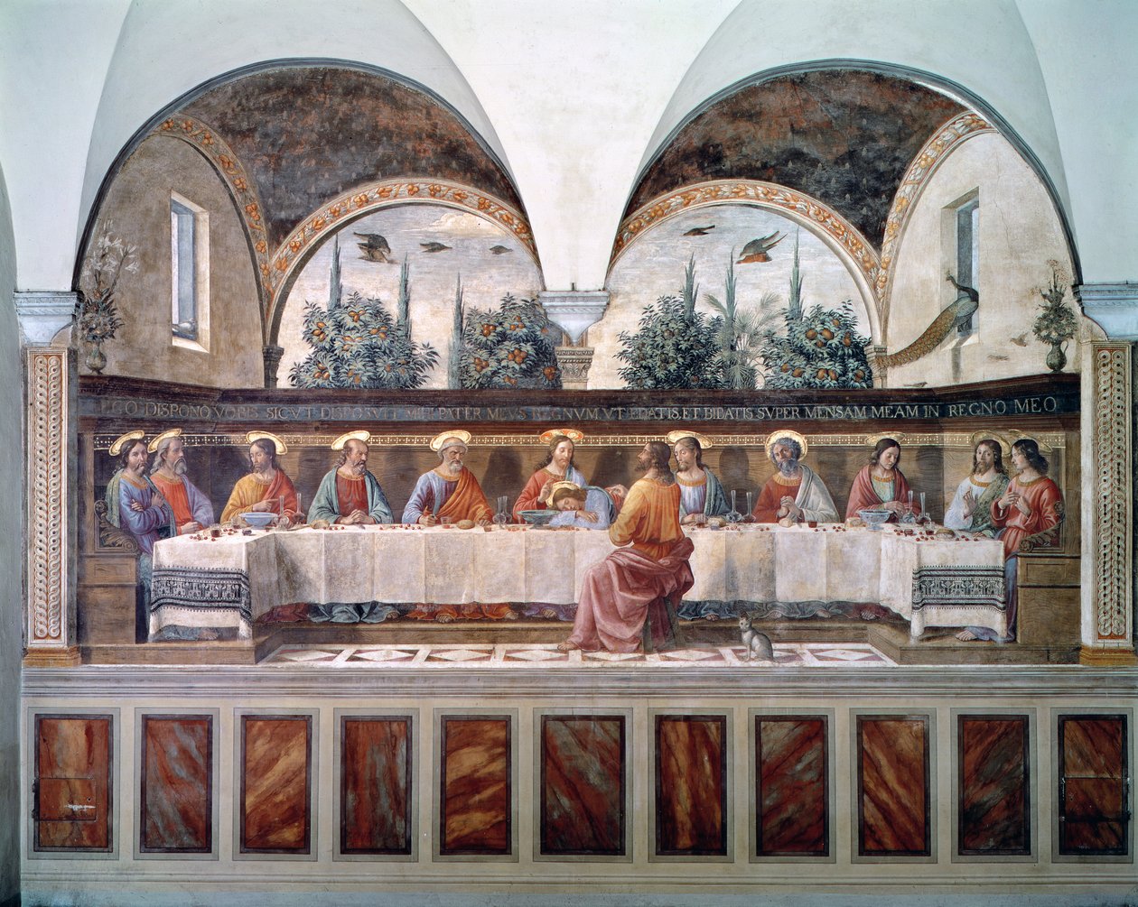 La Cène - Domenico Ghirlandaio