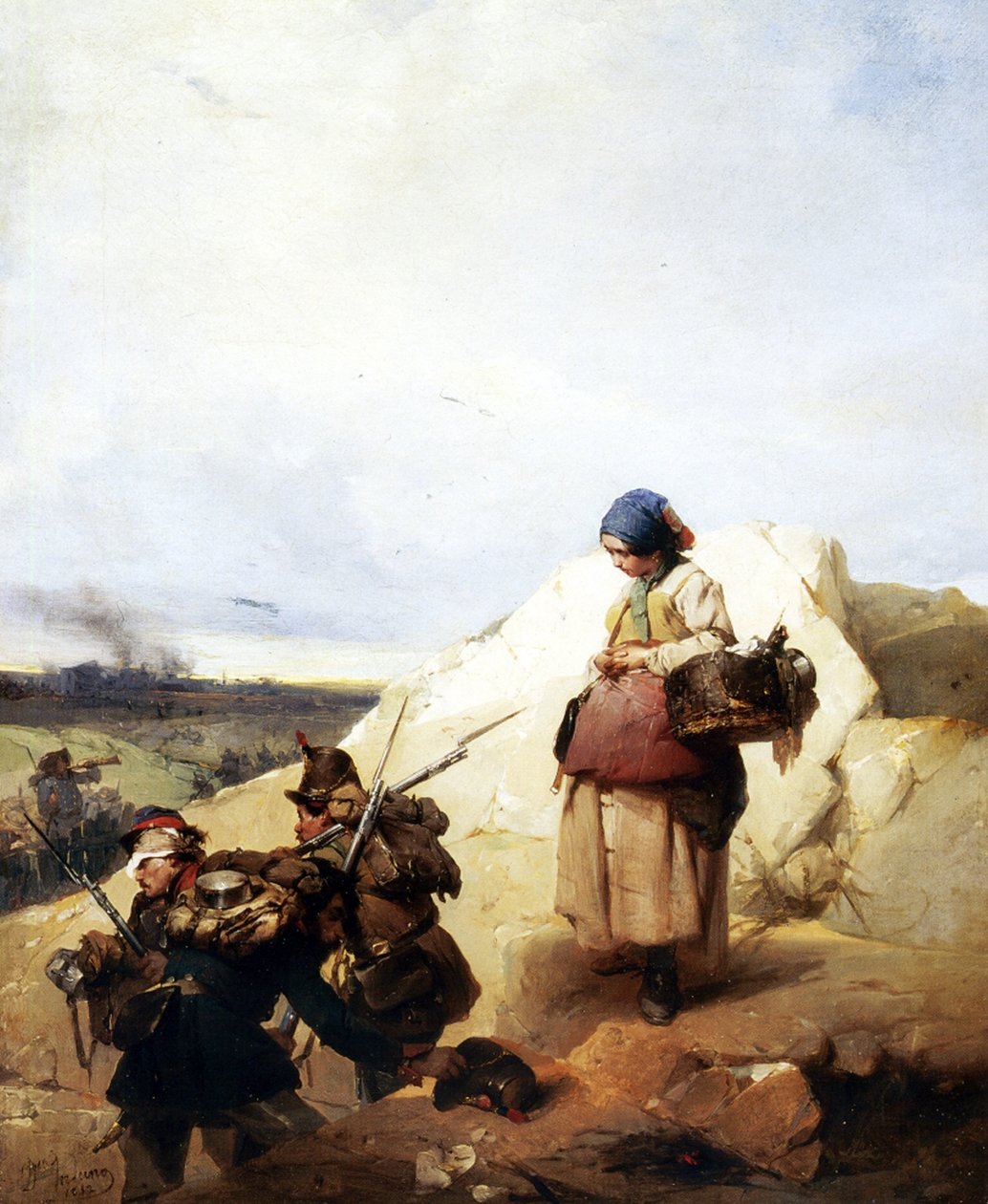 La Cantinière, 1852 - Domenico Induno