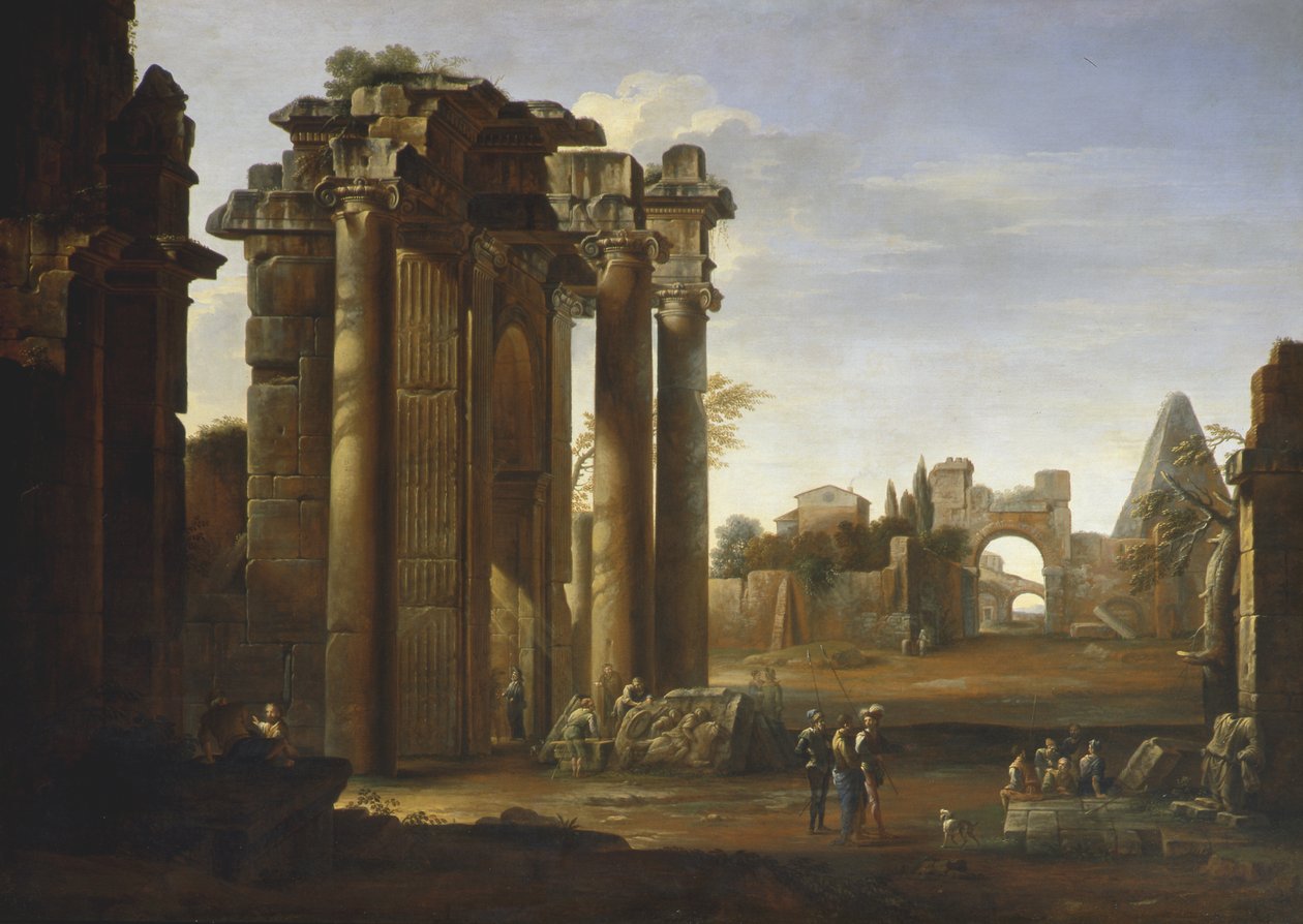 Ruines romaines - Domenico Roberti