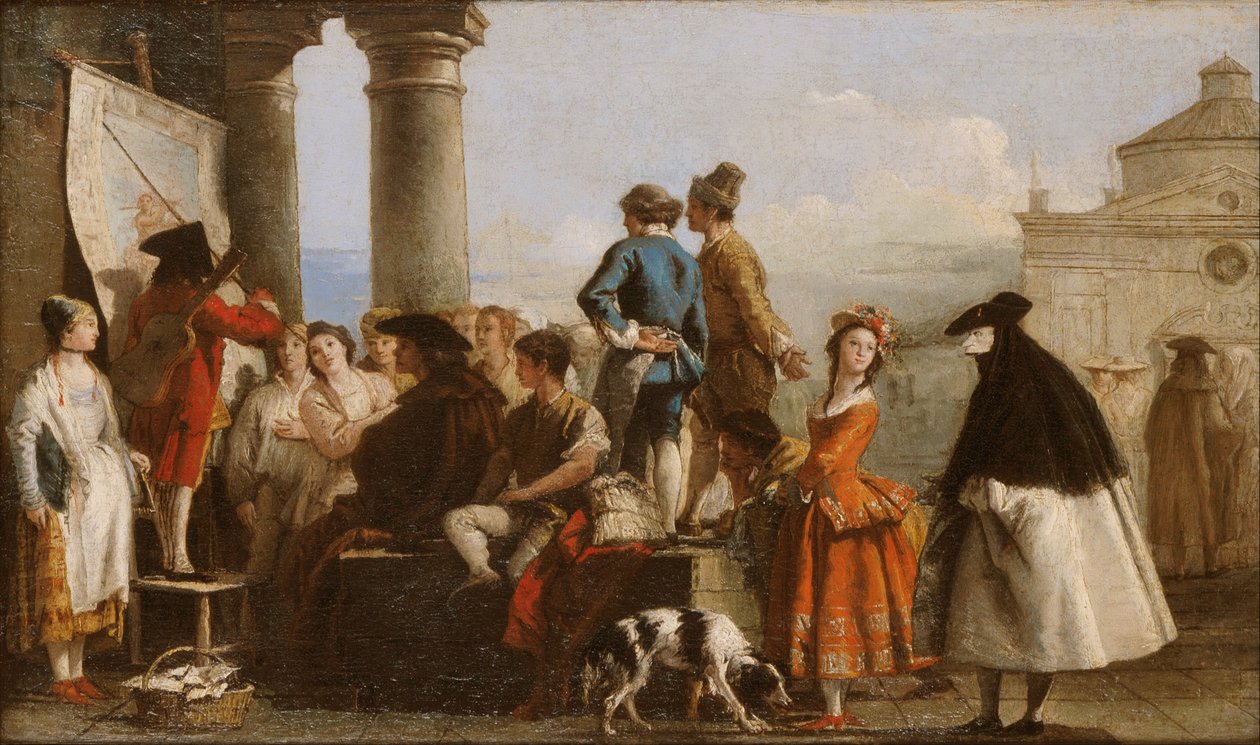Le Conteur - Domenico Tiepolo