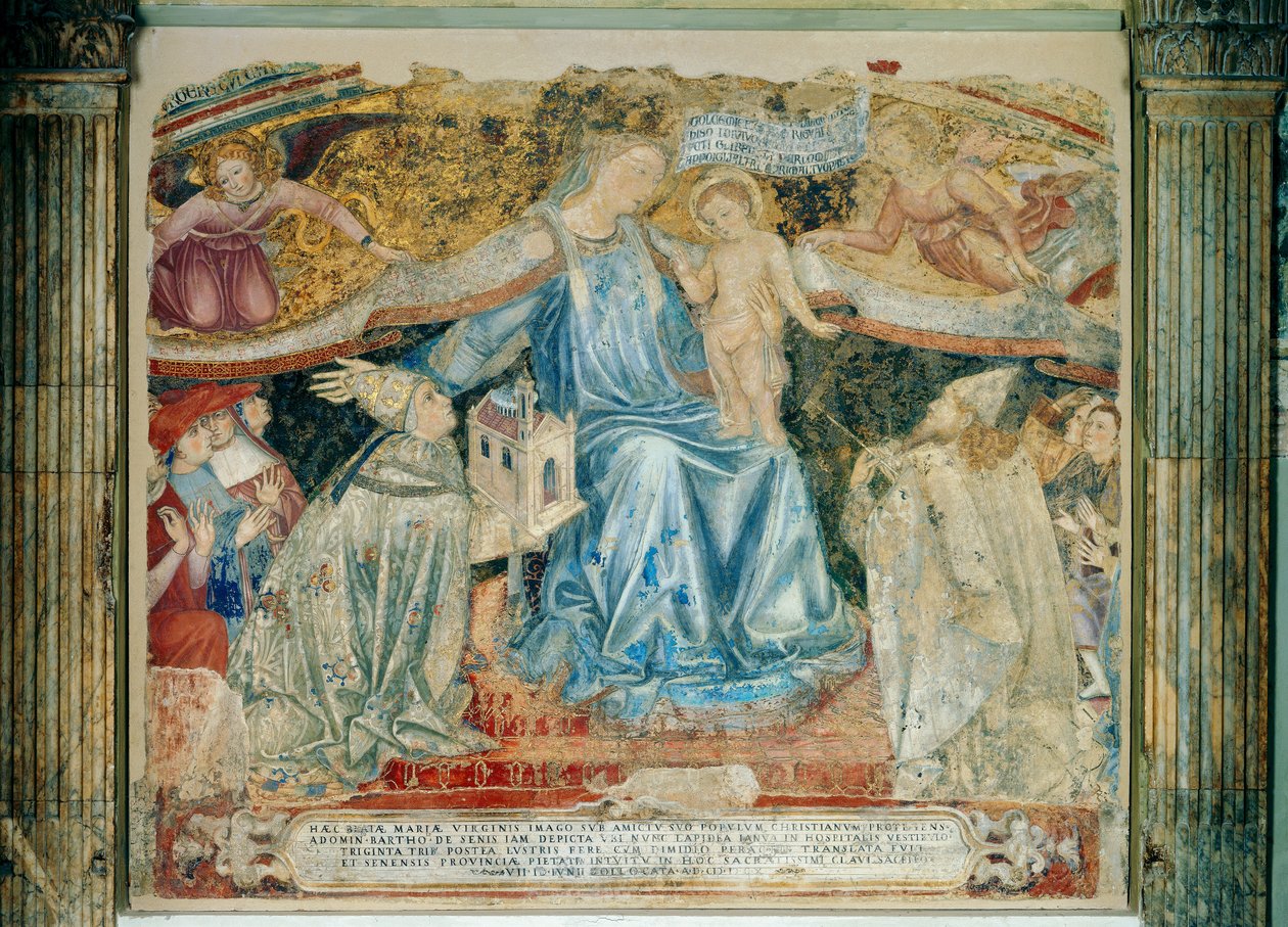 Madonna della Misericordia - Domenico di Bartolo
