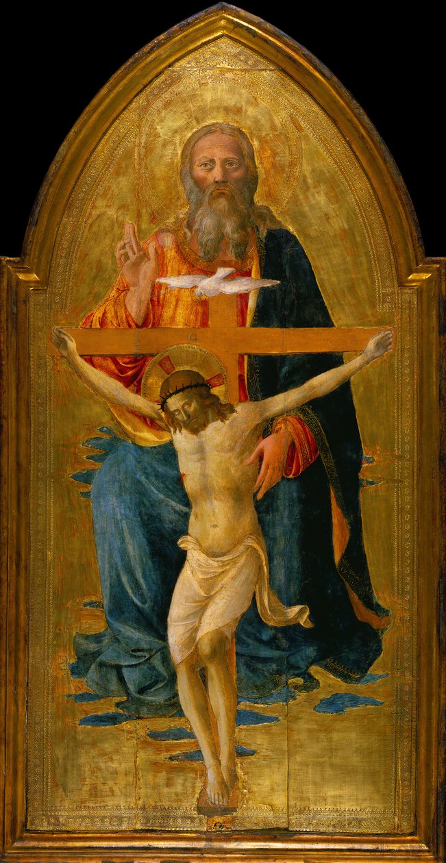 Sainte Trinité avec Saints, c.1470-75 - Domenico di Michelino