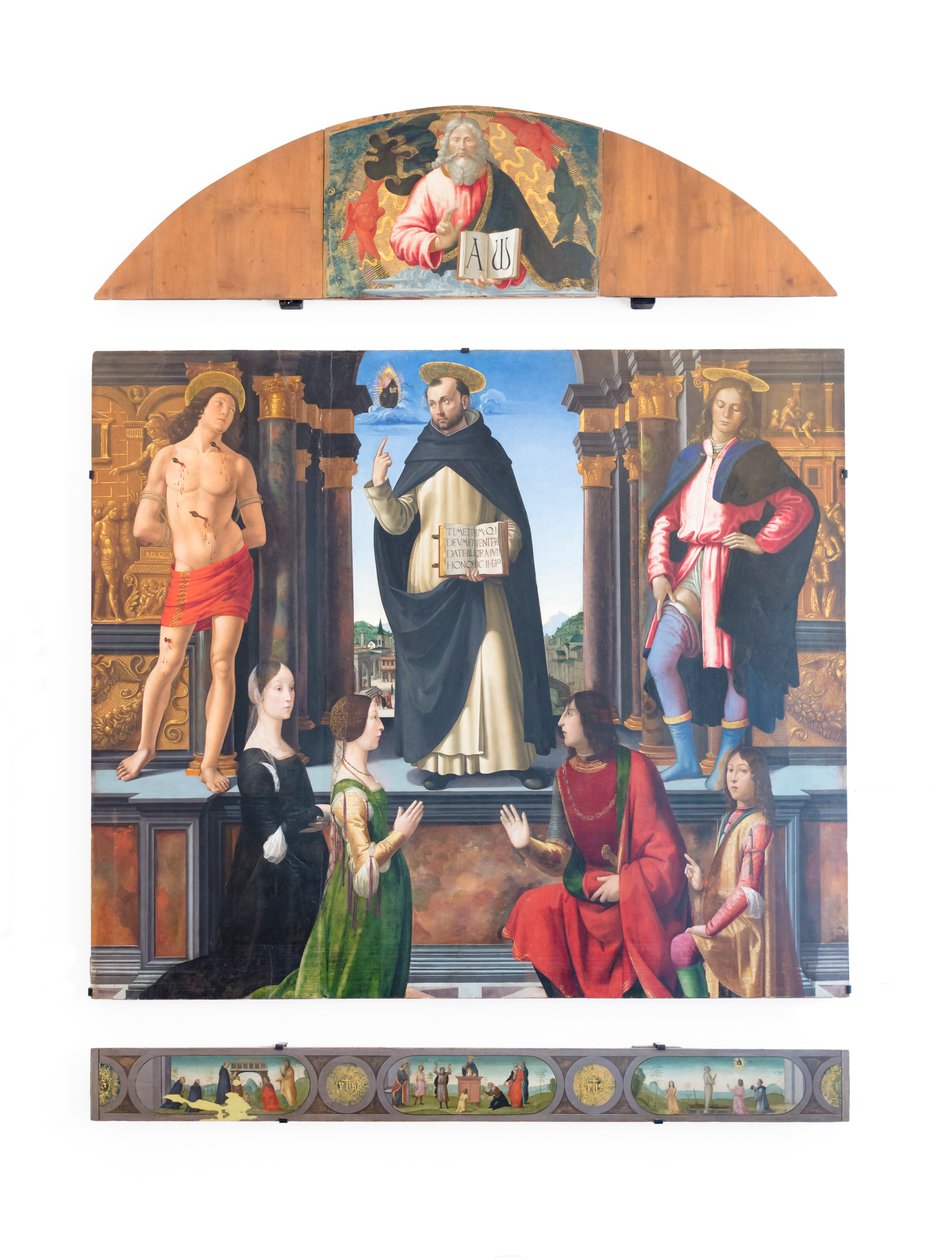 Retable de saint Vincent Ferrier - Domenico (1449 94) Ghirlandaio