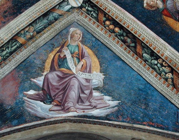 Une sibylle, 1483-86 - Domenico Ghirlandaio