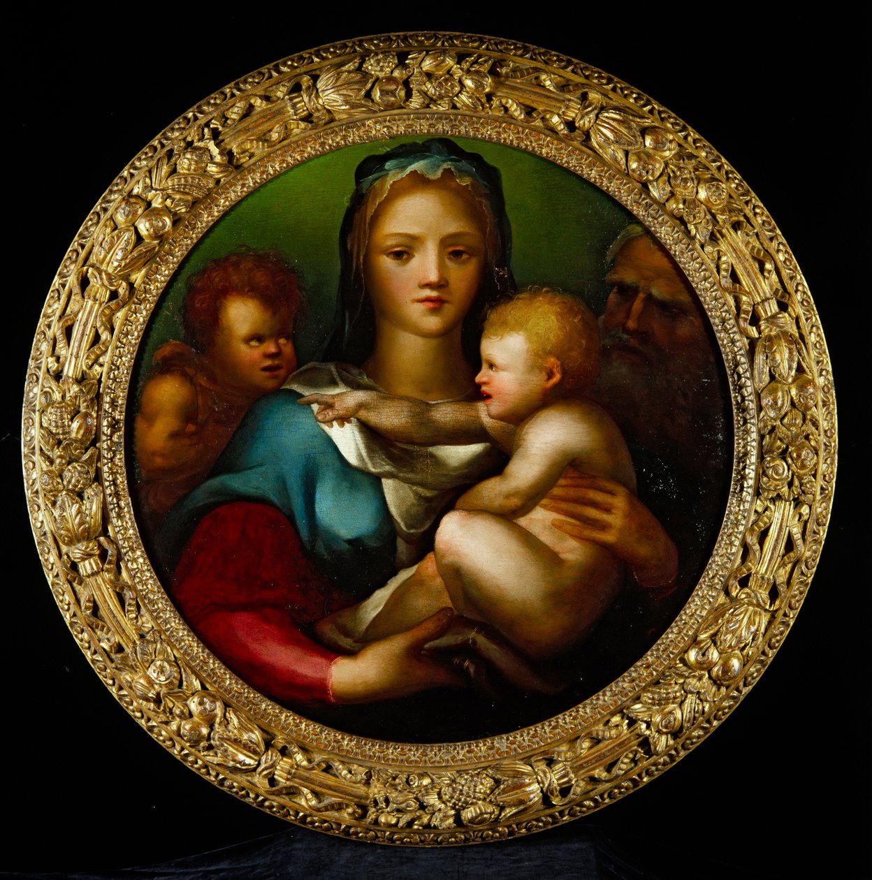Sainte famille avec Saint Jean - Domenico Beccafumi